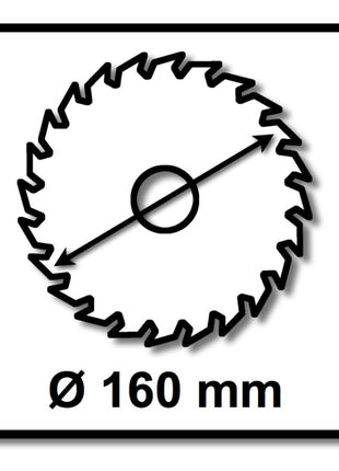 Bosch Kreissägeblatt Standard for Wood 160 x 1,5 x 20 / 15,875 mm 36 Zähne ( 2608837677 ) - Toolbrothers