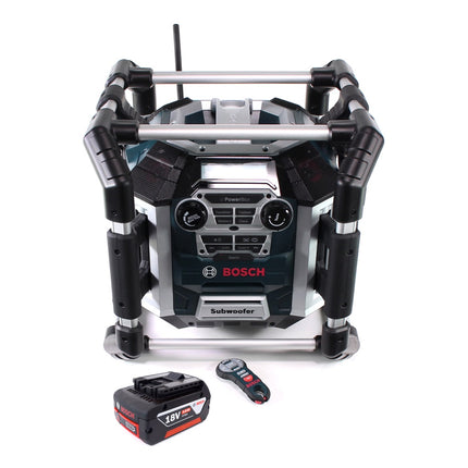 Bosch GML 50 Akku Radiolader Baustellenradio 18V 50W IP54 + 1x Akku 5,0Ah - ohne Ladegerät - Toolbrothers
