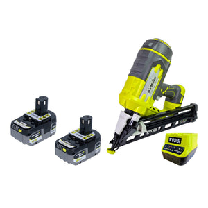 Chiodatrice a batteria RYOBI R15GN18-0 18 V 24 - 64 mm + 2 batterie da 5,0 Ah + caricabatterie