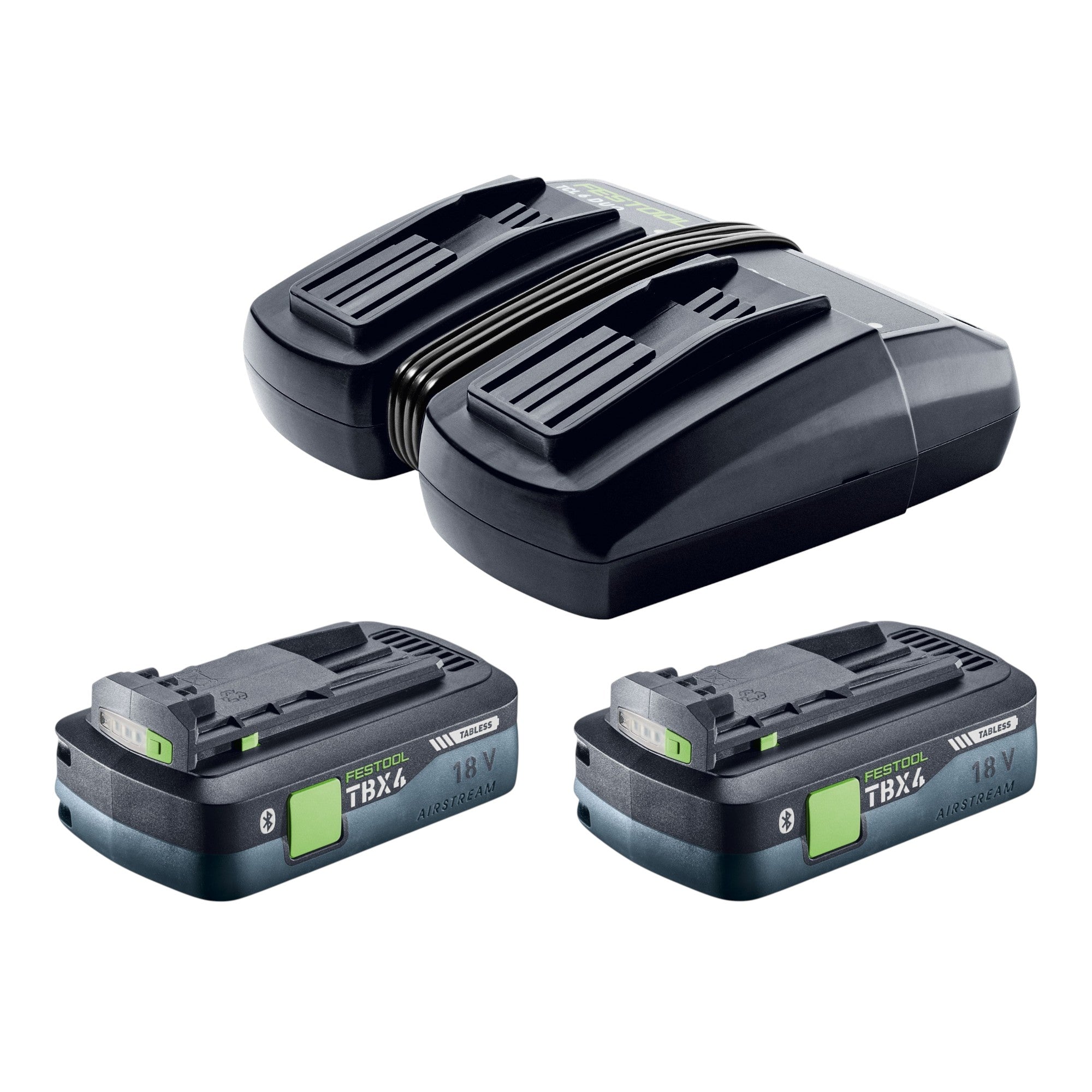 Festool CTMC MIDI I Basic Akku Absaugmobil 36 V 2x 18 V Staubklasse M 2x Akku 4 0 Ah Doppelladegeraet Systainer 3 - toolbrothers