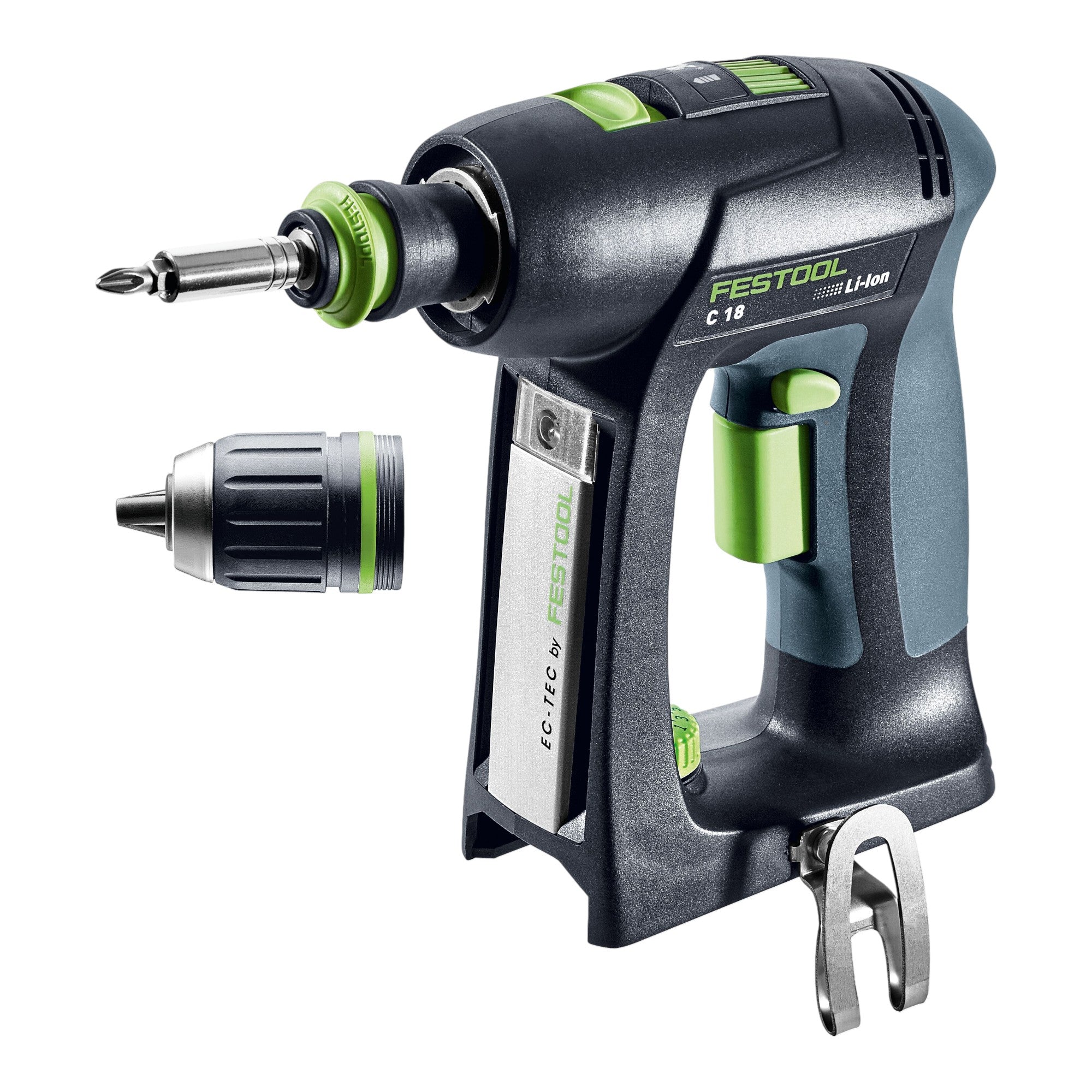Festool C 18 Basic Akku Bohrschrauber 18 V 45 Nm Brushless 2x Akku 4 0 Ah Schnellladegeraet Systainer 1 - toolbrothers