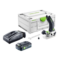 Festool MFKC 700 EB Basic Akku Modul Kantenfraese 18 V 8 mm Brushless 1x Akku 4 0 Ah Ladegeraet Systainer 0 - toolbrothers