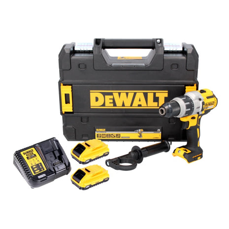 DeWalt DCD 996 L2 Akku Schlagbohrschrauber 18 V 95 Nm Brushless + 2x Akku 3,0 Ah + Ladegerät + TSTAK - Toolbrothers