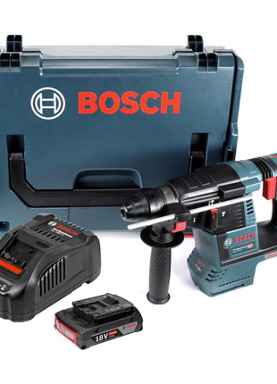 Bosch GBH 18V-26 Akku Bohrhammer 18V 2,6J brushless SDS plus + 1x Akku 2,0Ah + Ladegerät + L-Boxx - Toolbrothers