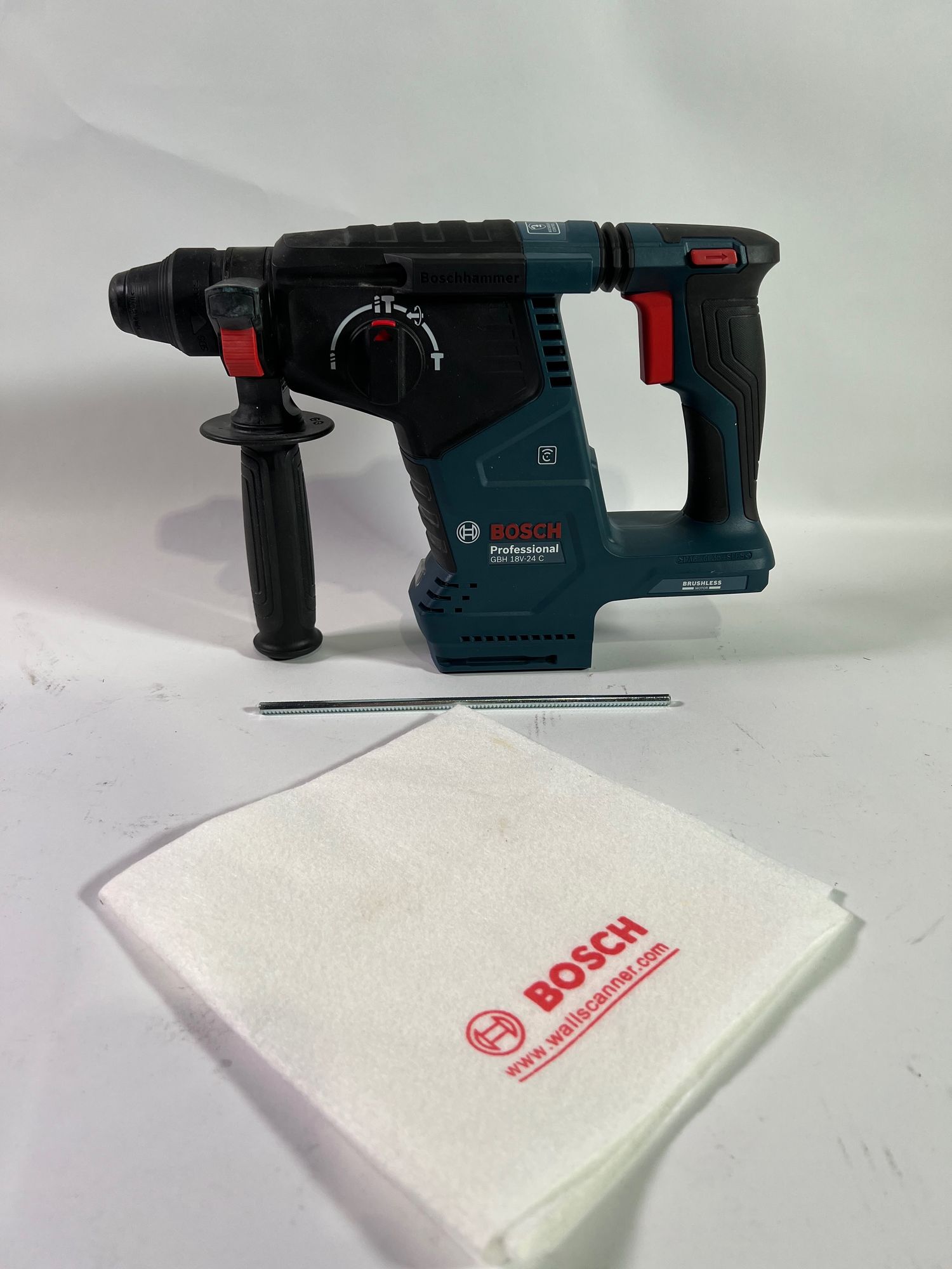 Bosch GBH 18V 24 C Professional Akku Bohrhammer 18 V 2 4 J Brushless SDS plus 0611923002 L BOXX ohne Akku ohne Ladegeraet Reparaturgeraet 0 - toolbrothers
