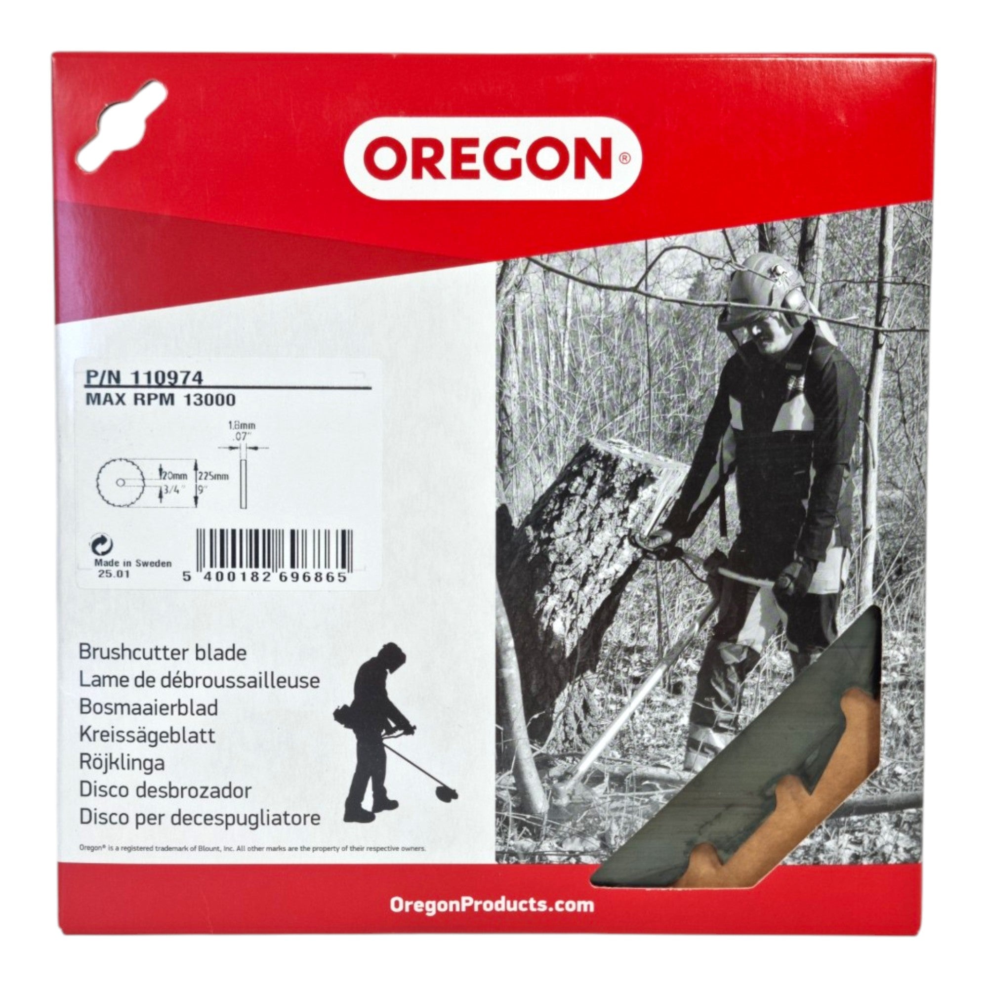 Oregon Freischneideblatt Maxi 225 x 20 mm 110974  0 - toolbrothers