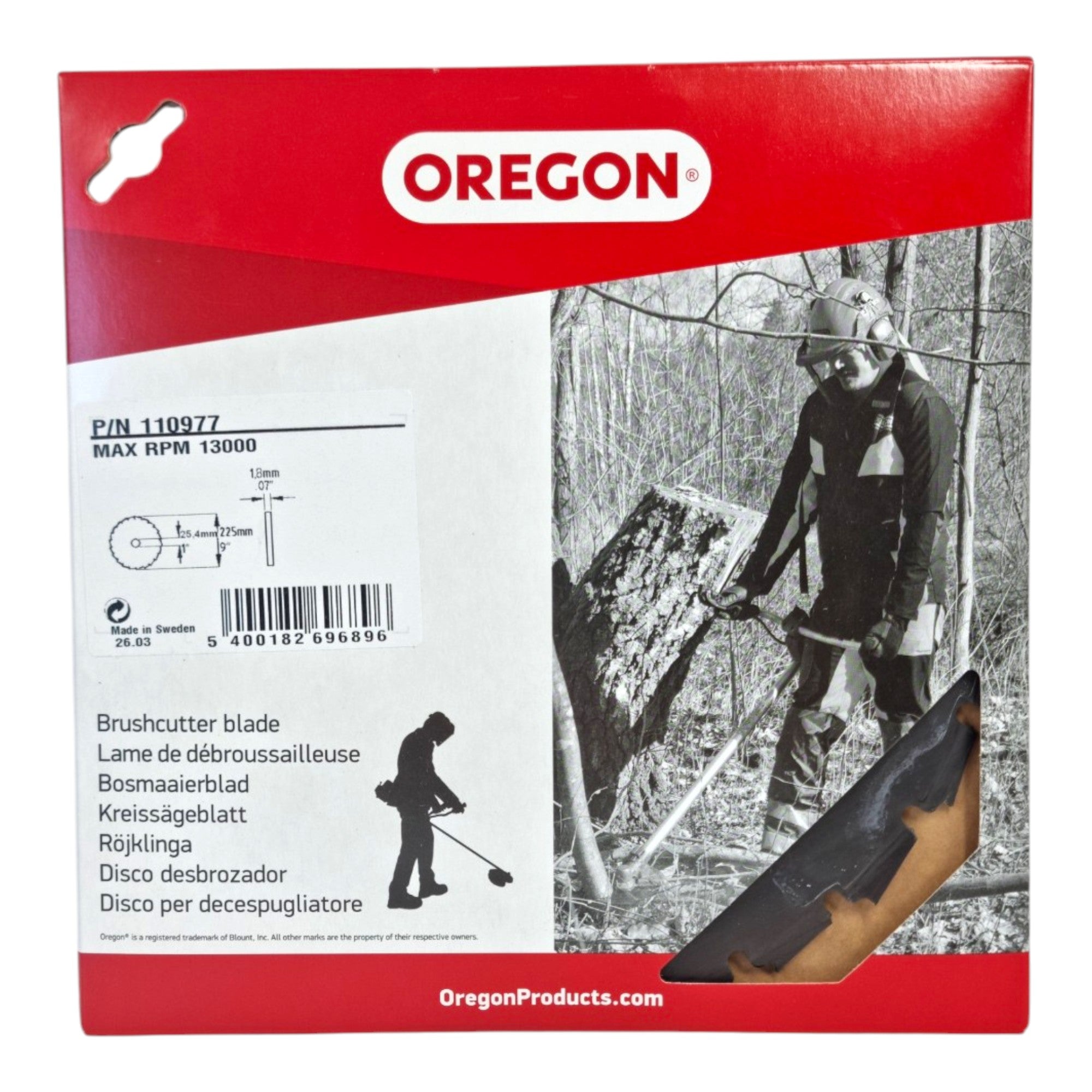 Oregon Rodungssaegeblatt EIA 24 Zaehne 225 mm 110977  0 - toolbrothers