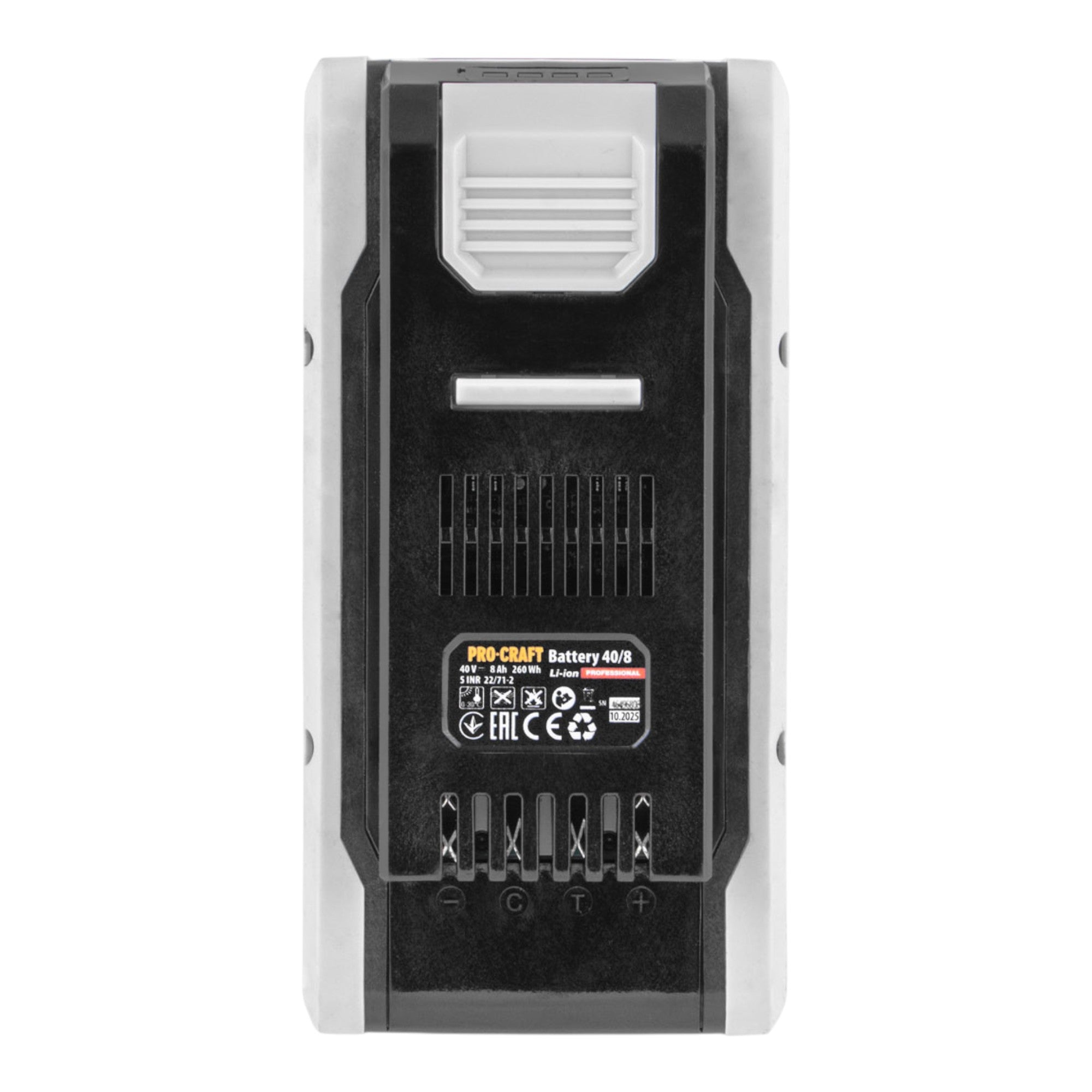 Procraft 40 8 Akku 40 V 8 0 Ah 8000 mAh Li Ion mit Ladestandsanzeige 3 - toolbrothers