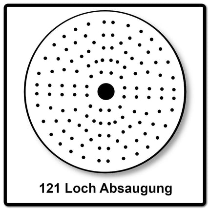 Mirka IRIDIUM Schleifscheiben Grip 150mm K120, 100Stk. ( 246CH09912 ) - Toolbrothers