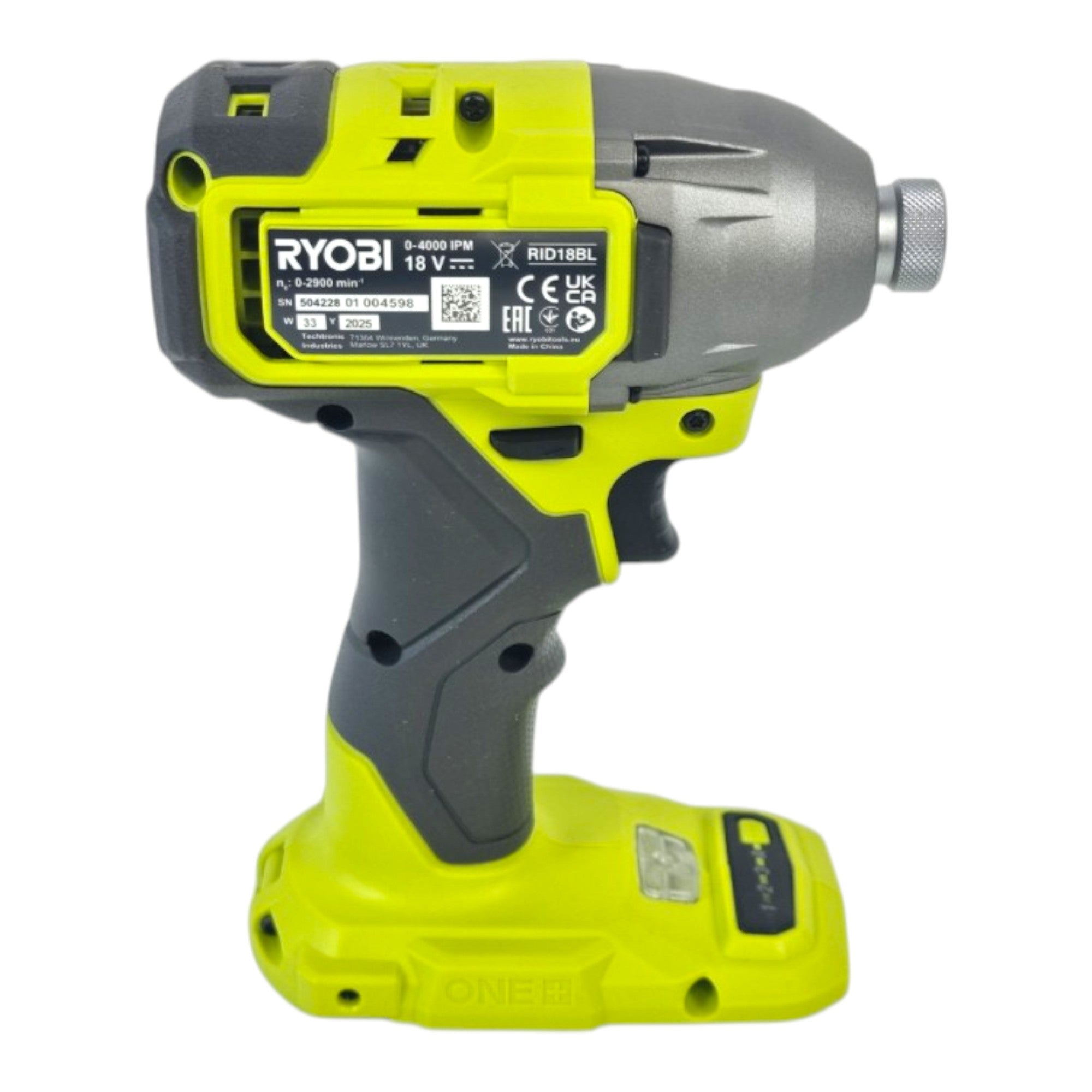 RYOBI RID18BL 0 Akku Schlagschrauber 18 V 300 Nm 1 4 Brushless 2x Akku 5 0 Ah Ladegeraet 4 - toolbrothers