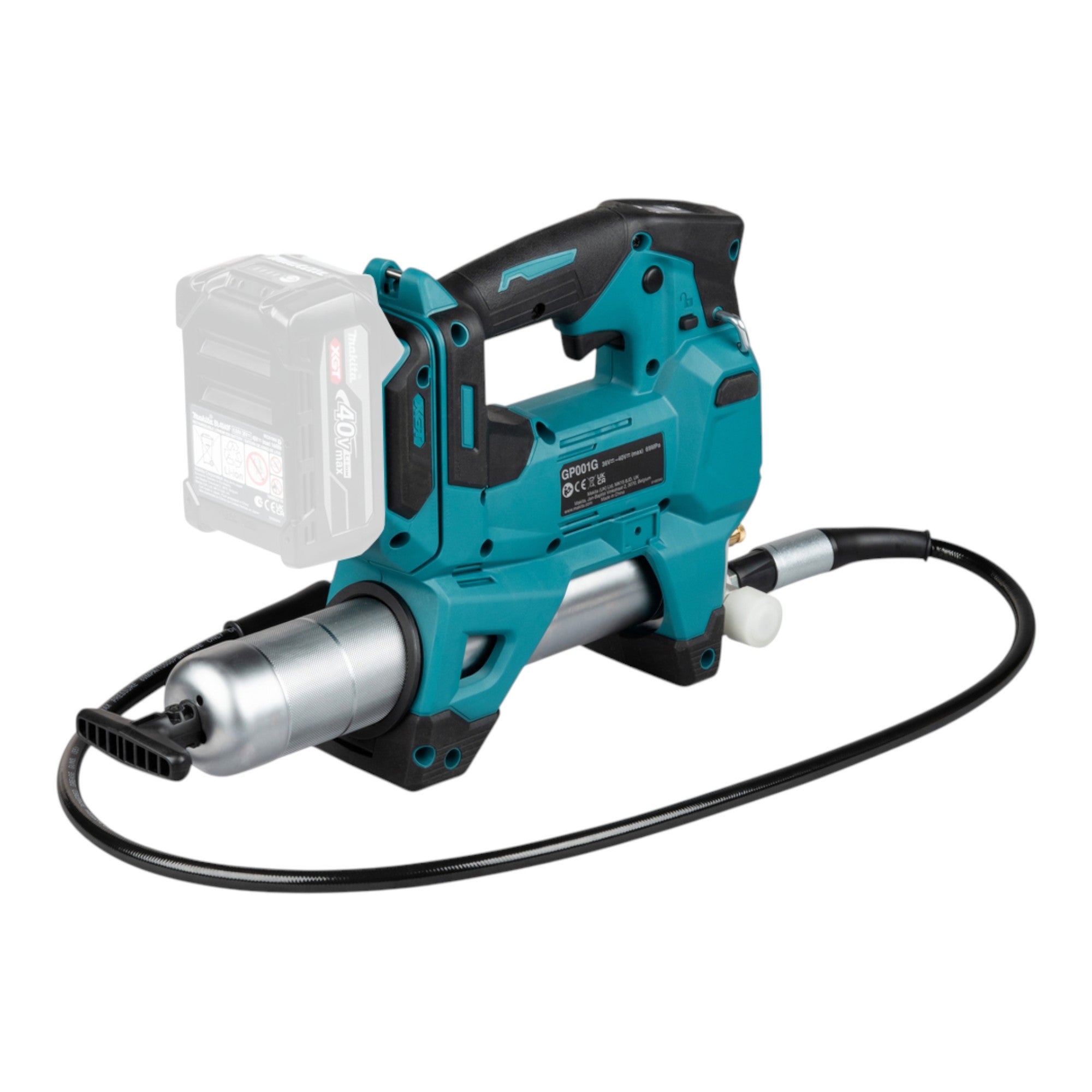 Makita GP 001 GD1 Akku Fettpresse 40 V max 690 bar Brushless 1x Akku 2 5 Ah ohne Ladegeraet 2 - toolbrothers