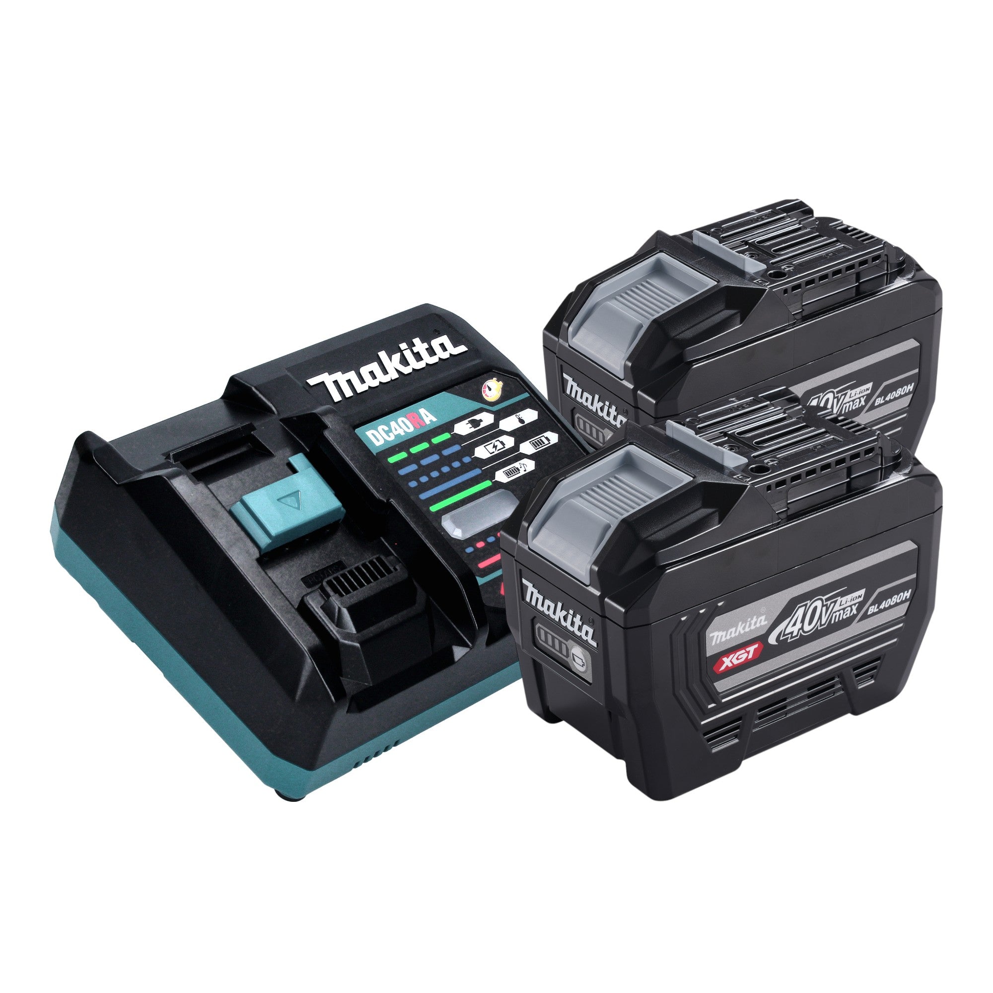 Makita HR 012 GE201 Akku Kombihammer 40 V max 3 3 J SDS plus Brushless 2x Akku 8 0 Ah Ladegeraet Makpac 3 - toolbrothers
