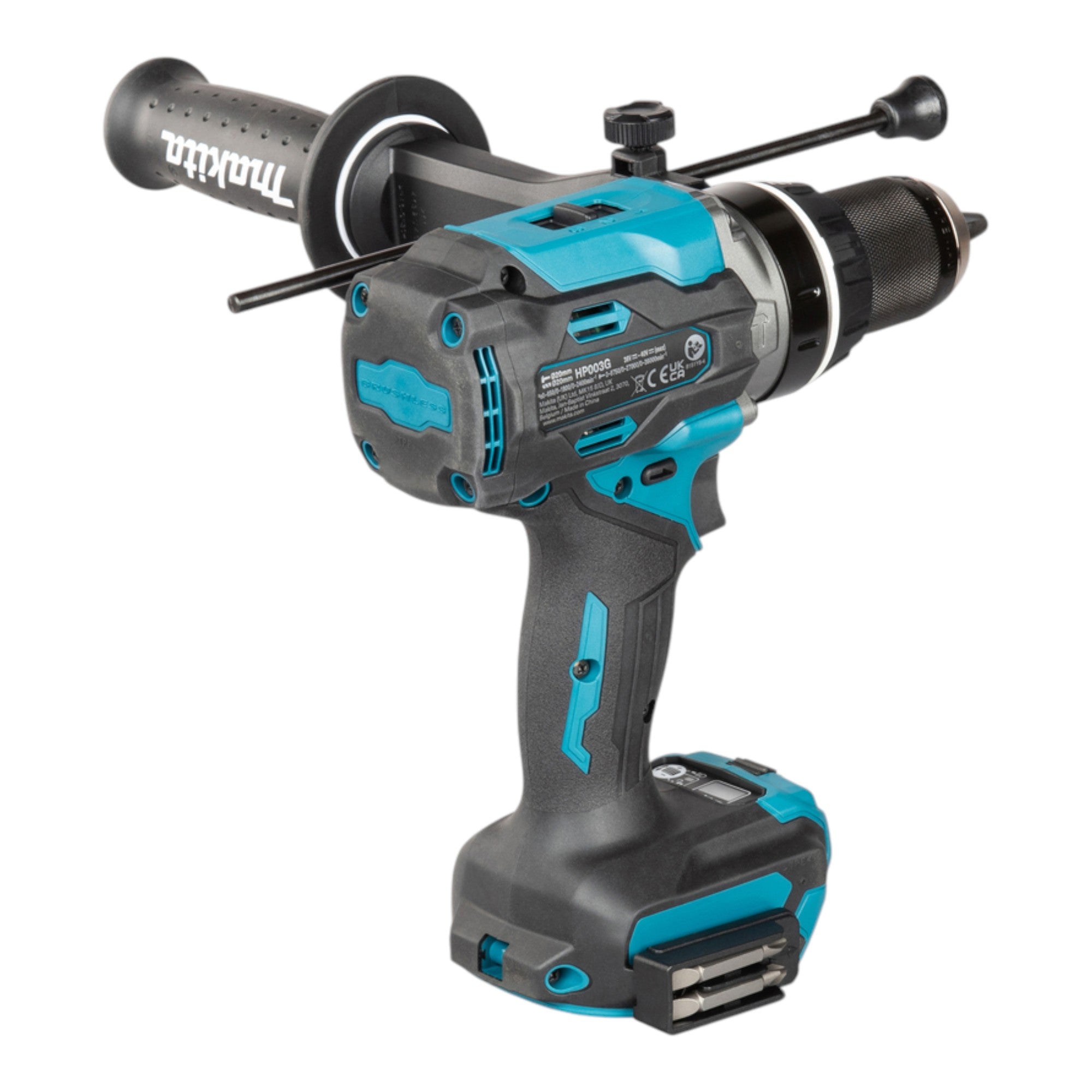 Makita HP 003 GD101 Akku Schlagbohrschrauber 40 V max 180 Nm Brushless 1x Akku 2 5 Ah Ladegeraet Makpac 4 - toolbrothers