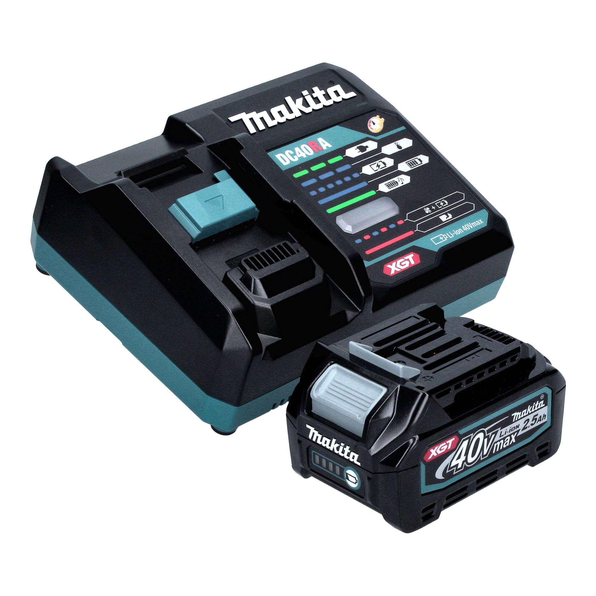 Makita HP 003 GD101 Akku Schlagbohrschrauber 40 V max 180 Nm Brushless 1x Akku 2 5 Ah Ladegeraet Makpac 3 - toolbrothers
