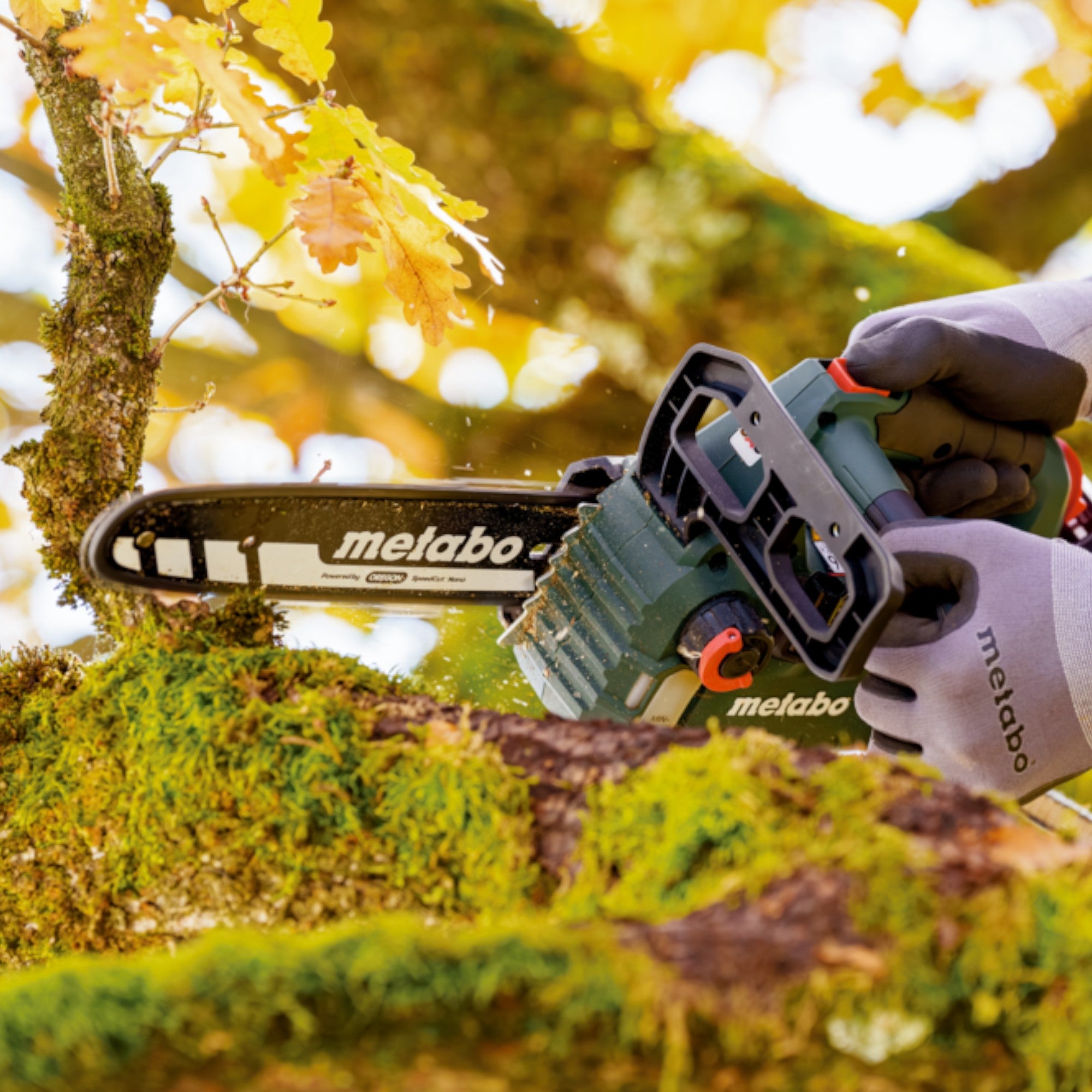 Metabo MS 18 LTX BL 25 Akku Kettensaege 18 V 25 cm Brushless 2x LiHD Akku 4 0 Ah Ladegeraet 4 - toolbrothers