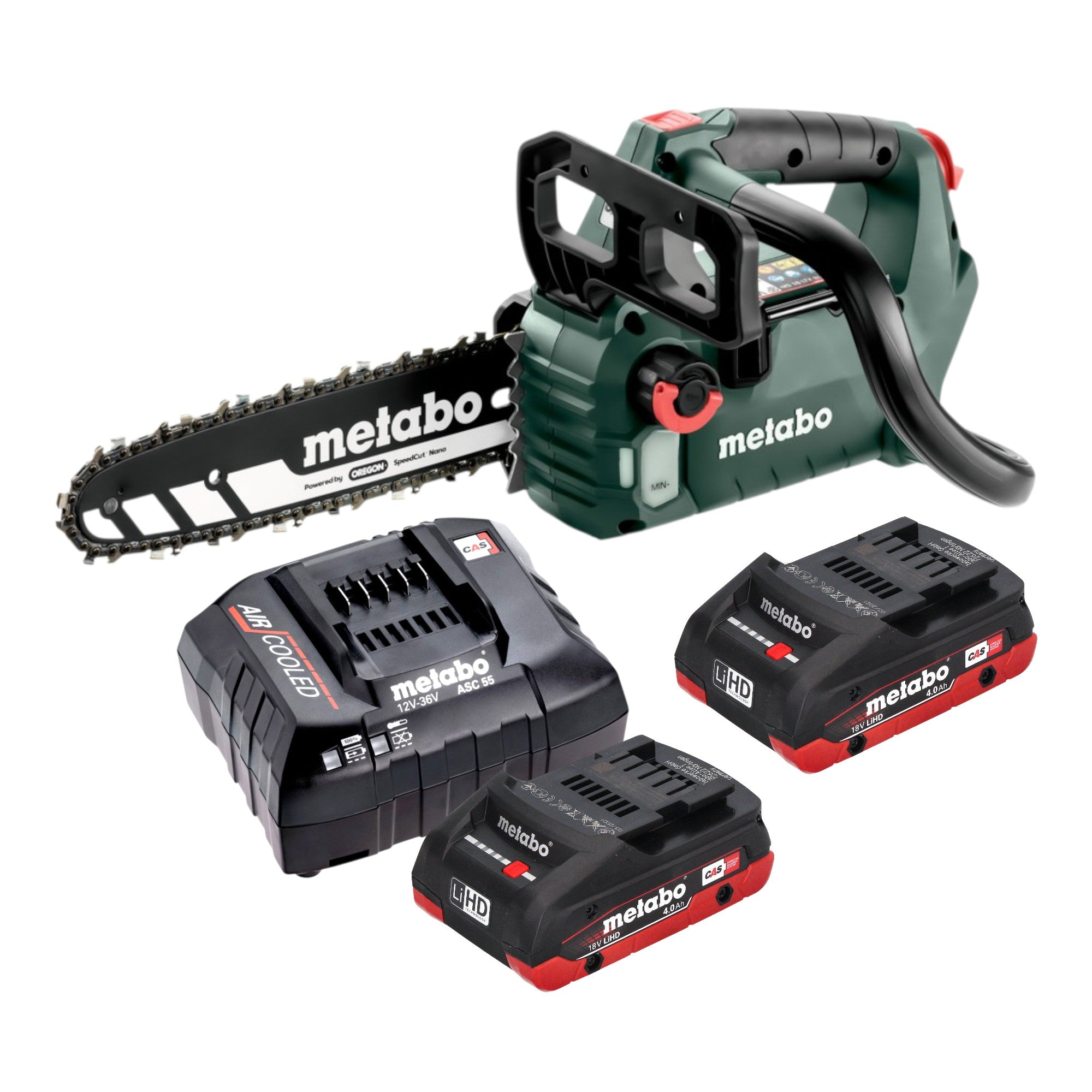 Metabo MS 18 LTX BL 25 Akku Kettensaege 18 V 25 cm Brushless 2x LiHD Akku 4 0 Ah Ladegeraet 0 - toolbrothers