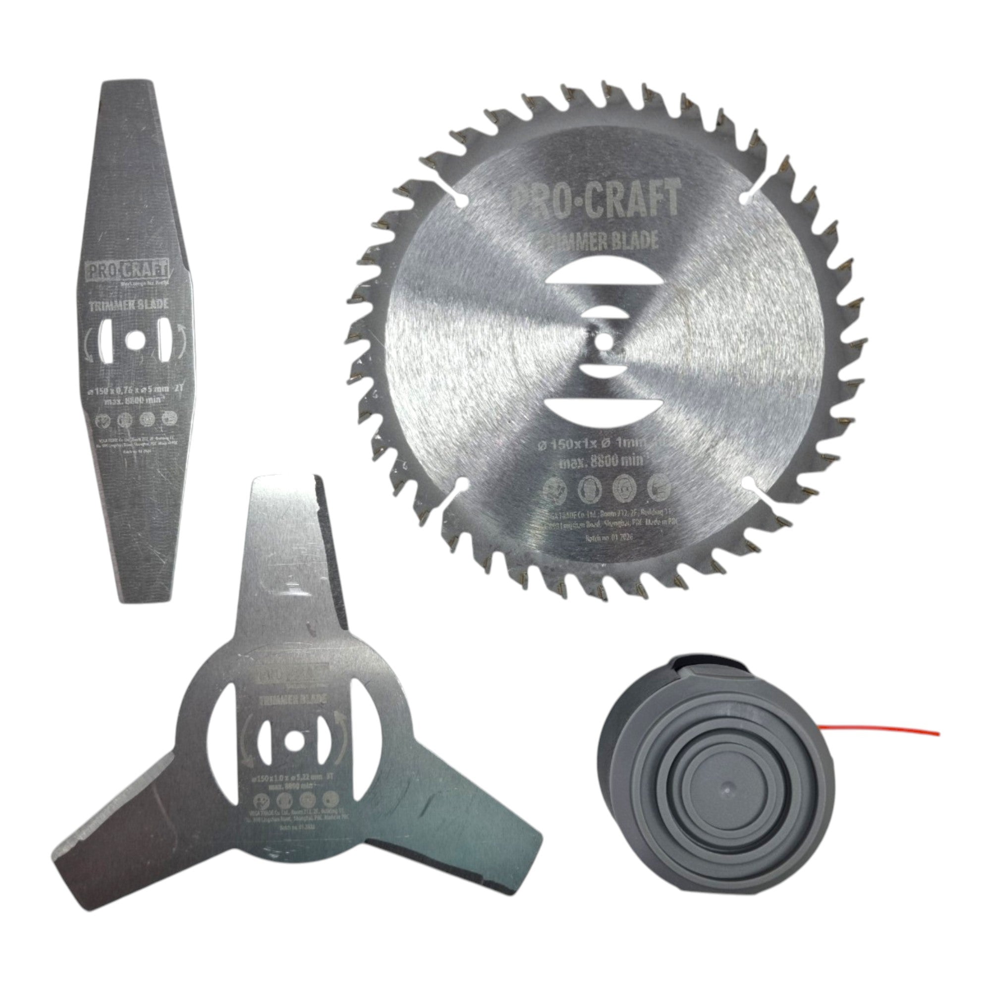 Procraft CT20BL Akku Rasentrimmer 20 V 30 cm Brushless Black Edition 1x Akku 3 0 Ah Ladegeraet 3 - toolbrothers
