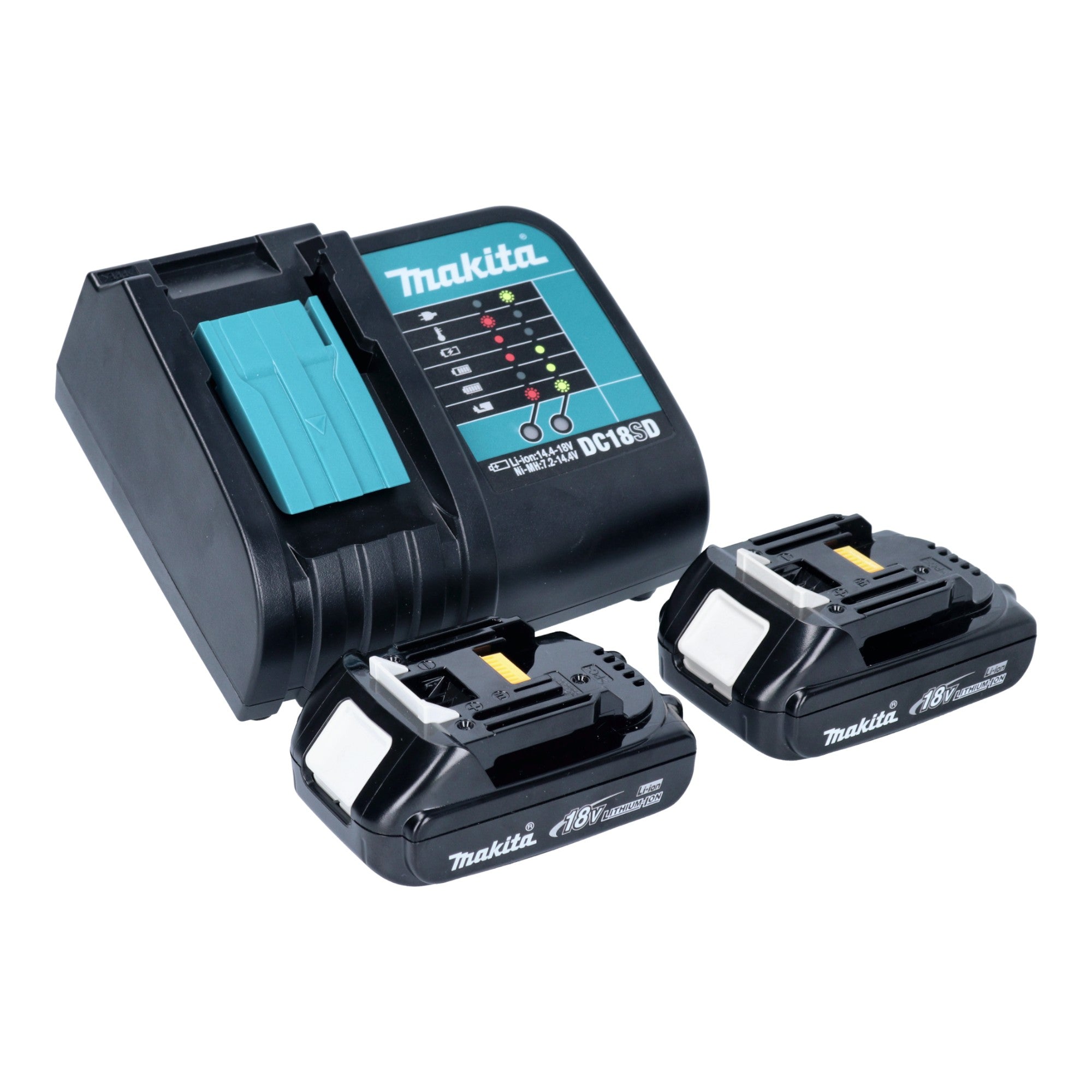 Makita DUP 181 SY Akku Astschere 18 V 30 mm Brushless 2x Akku 1 5 Ah Ladegeraet 2 - toolbrothers