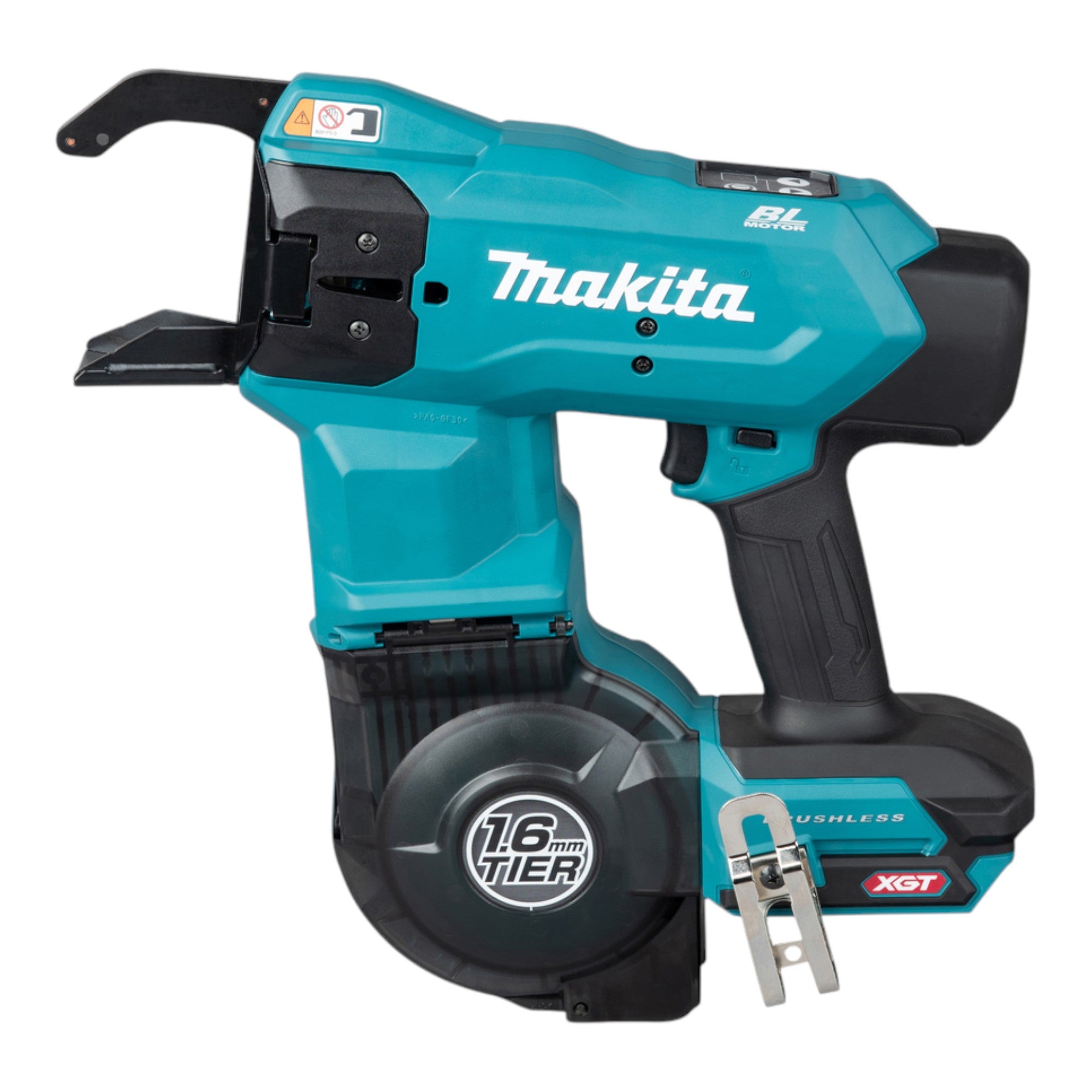 Makita TR 001 GT201 Akku Bewehrungsverbinder 40 V max 1 6 mm Brushless 2x Akku 5 0 Ah Ladegeraet Makpac 2 - toolbrothers