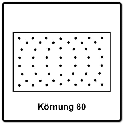 Mirka IRIDIUM Schleifstreifen Grip 81x133mm K80, 100 Stk. ( 246B109980 ) - Toolbrothers