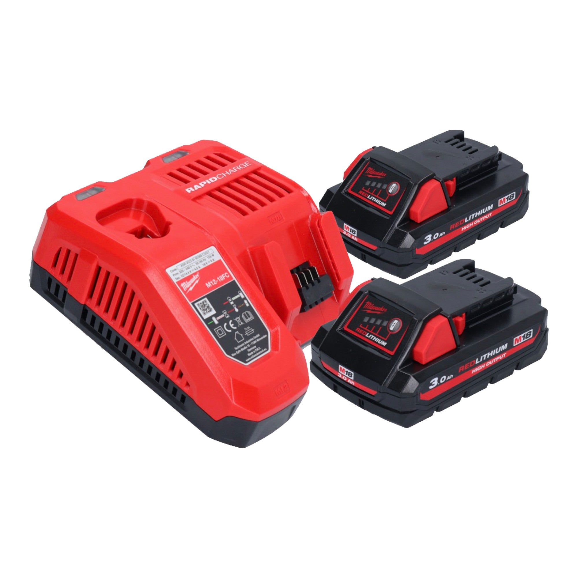 Milwaukee M18 FDD3 302 Akku Bohrschrauber 18 V 158 Nm Brushless 2x Akku 3 0 Ah Ladegeraet 2 - toolbrothers