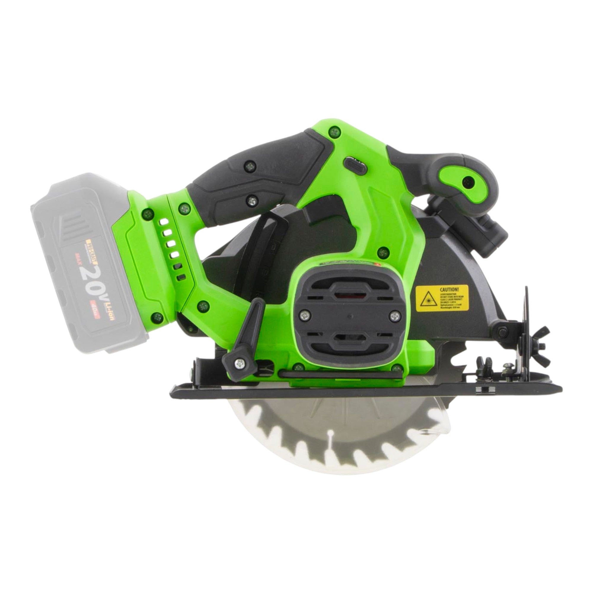 Procraft PCA28bb Akku Kreissaege 20 V 165 mm Brushless 1x Akku 4 0 Ah ohne Ladegeraet 3 - toolbrothers