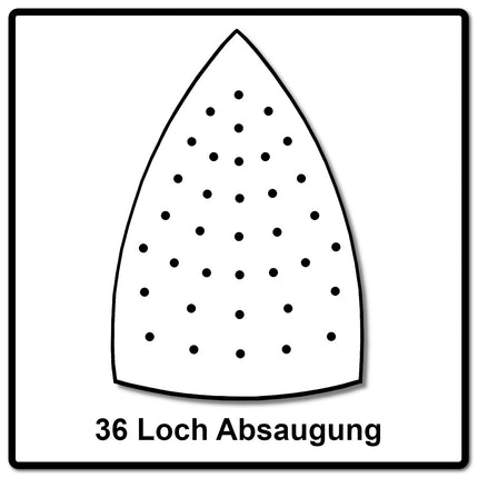 Mirka IRIDIUM Delta Schleifblätter Grip 100x152x152mm K120 50 Stk. ( 246JQ05012 ) - Toolbrothers