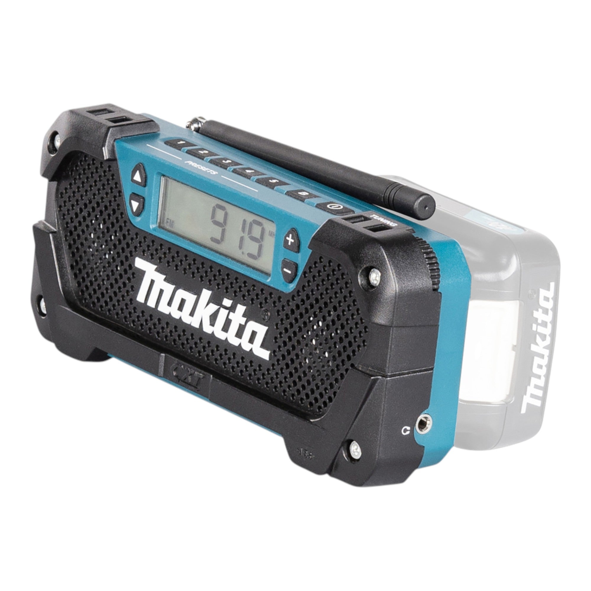 Makita DEBMR 052 Akku Radio 12 V max FM AM AUX Solo ohne Akku ohne Ladegeraet 0 - toolbrothers