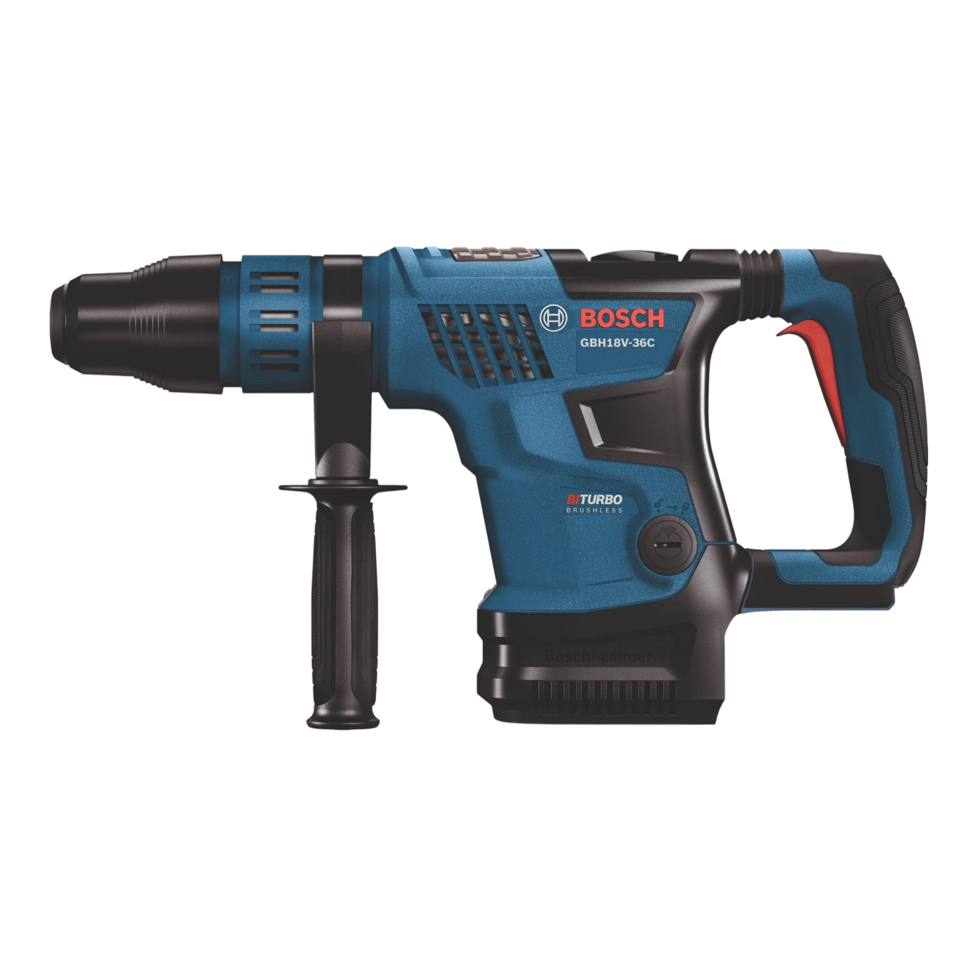 Bosch GBH 18V 36 C Professional Akku Bohrhammer 18 V 7 J SDS max Brushless 1x Akku 4 0 Ah Koffer ohne Ladegeraet 4 - toolbrothers