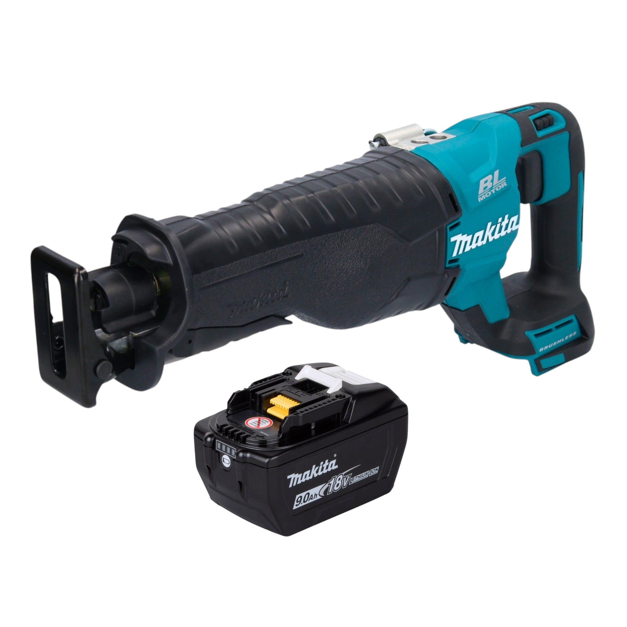 Makita DJR 187 Z Akku Reciprosaege Saebelsaege 18 V Brushless 1x Akku 9 0 Ah ohne Ladegeraet 0 - toolbrothers