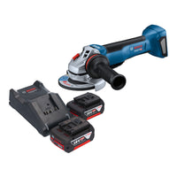 Bosch GWS 18V 10 P Professional Akku Winkelschleifer 18 V 125 mm Brushless 2x Akku 5 0 Ah Ladegeraet 0 - toolbrothers