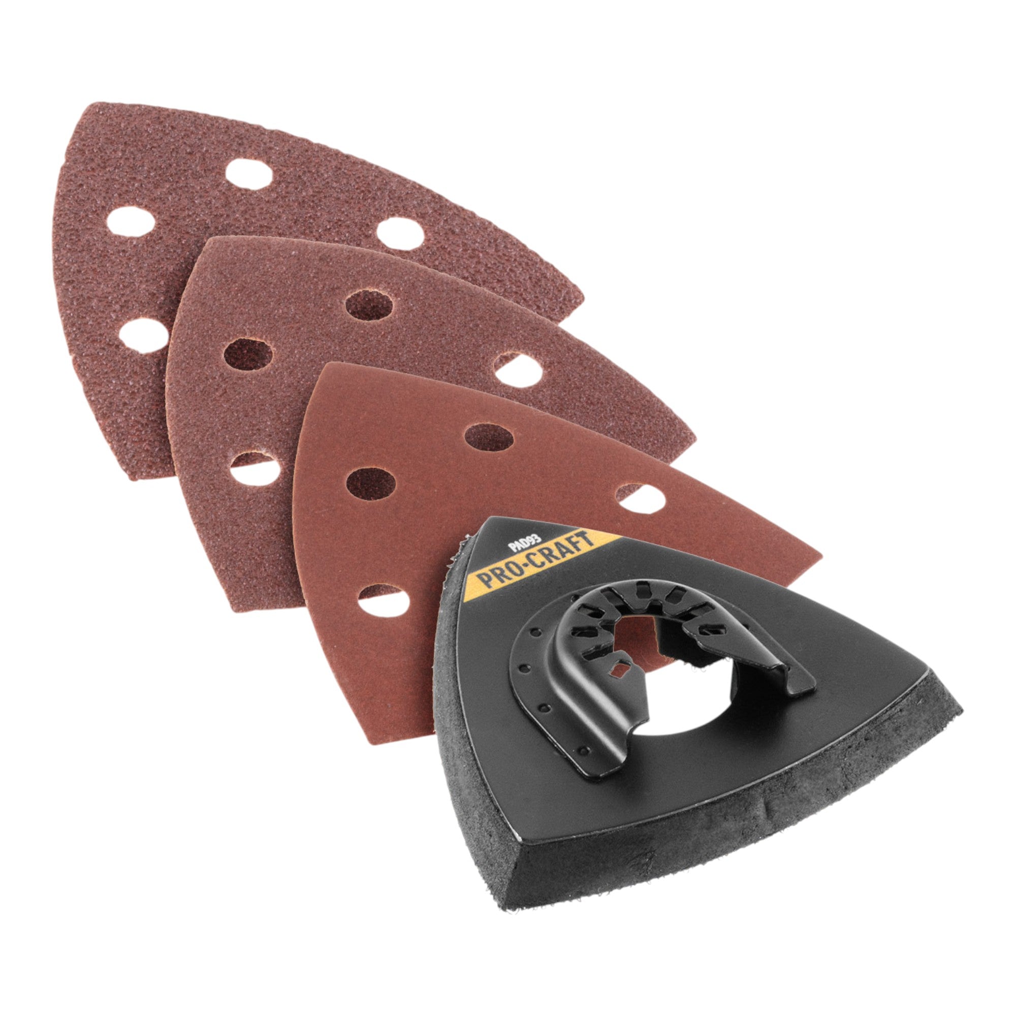 Procraft MB30 Schleif Set 31 tlg P40 P80 P240 fuer oszillierende Multifunktionswerkzeuge 1 - toolbrothers