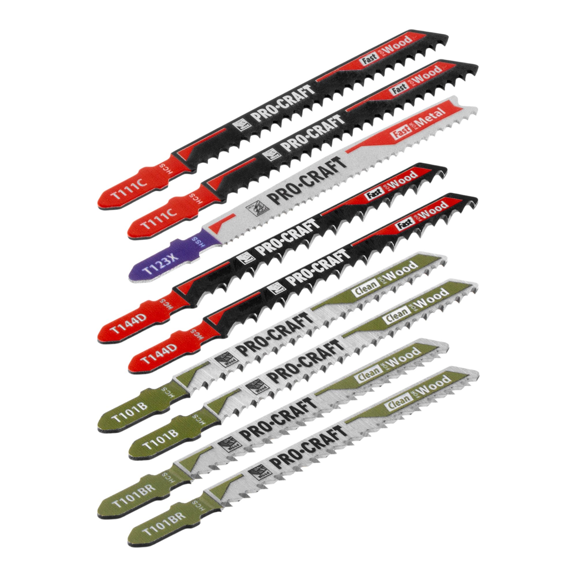 Procraft JB15 Stichsaegeblatt Set 15 tlg 1 50 mm fuer Holz und Metall 1 - toolbrothers