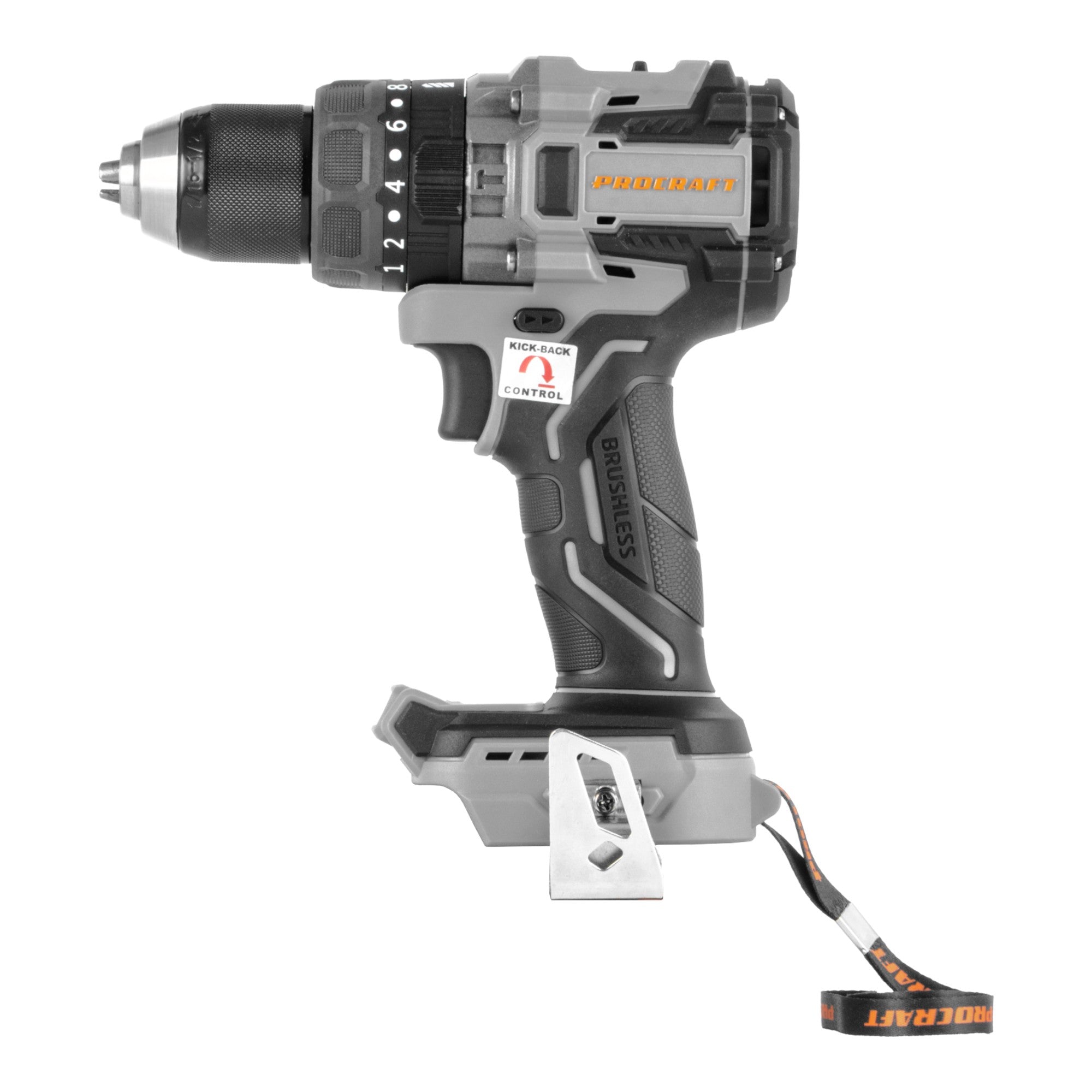 Procraft Industrial CD20B BB Akku Schlagbohrschrauber 20 V 150 Nm Brushless 2x Akku 4 0 Ah Ladegeraet 1 - toolbrothers
