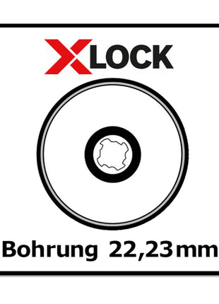 Bosch GWX 18V-10 C Akku Winkelschleifer 18V 125mm brushless X-LOCK + 2x Akku 3,0Ah + Ladegerät + 2x Diamant Trennscheiben X-LOCK 125x22,23mm + L-BOXX - Toolbrothers