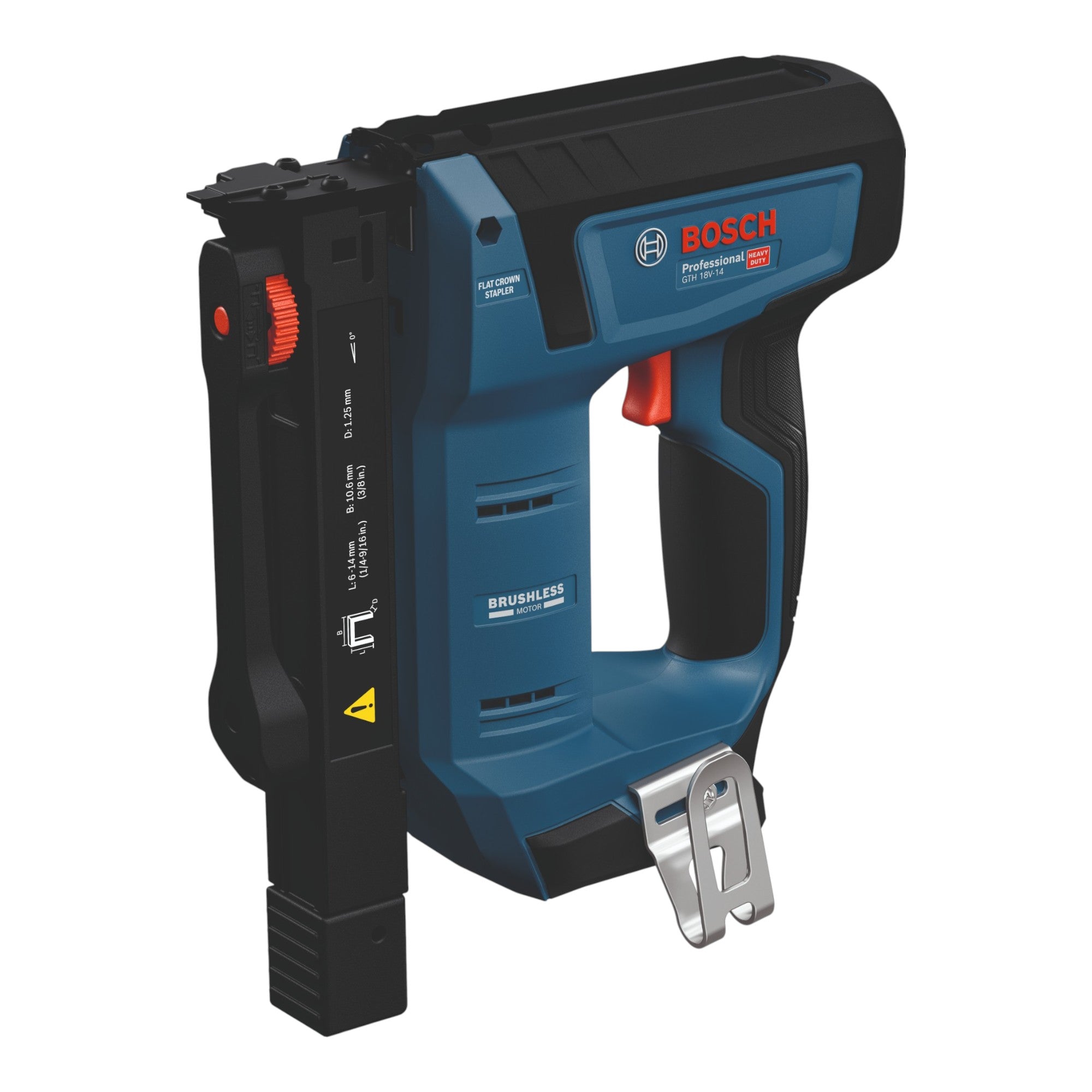 Bosch GTH 18V 14 Akku Holzklammerer 18 V 10 6 x 6 14 mm Brushless 1x Akku 4 0 Ah Ladegeraet 1 - toolbrothers
