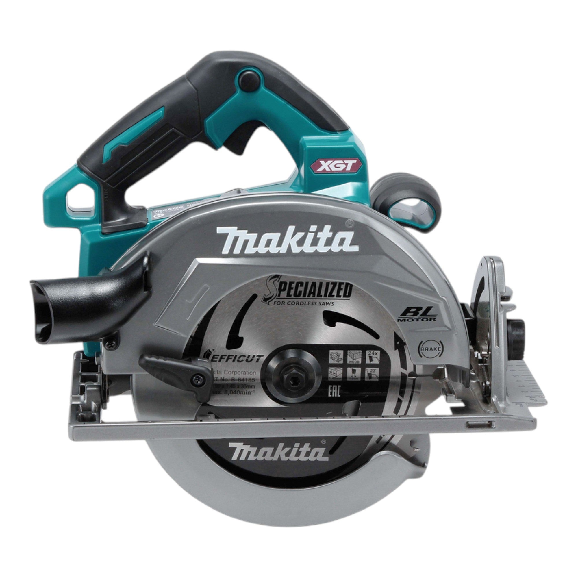 Makita HS 003 GT1 Akku Handkreissaege 40 V max 190 mm Brushless 1x Akku 5 0 Ah ohne Ladegeraet 1 - toolbrothers