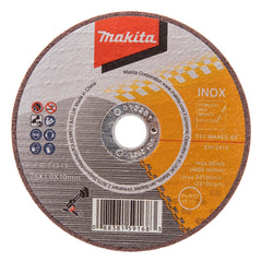 Makita Trennscheibe INOX 76x1 0x10mm 5Stk D 74815 5 0 - toolbrothers