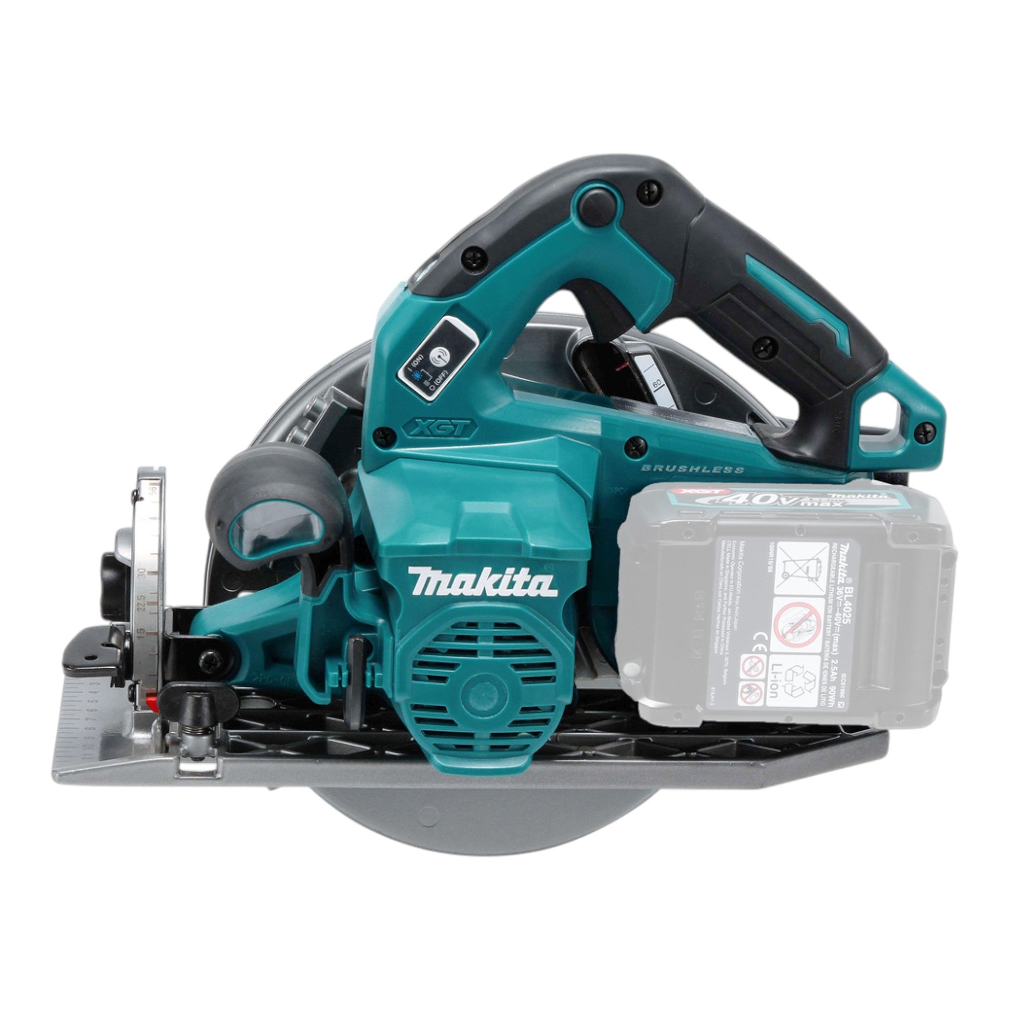 Makita HS 003 GZ01 Akku Handkreissaege 40 V max 190 mm Brushless Makpac ohne Akku ohne Ladegeraet 4 - toolbrothers