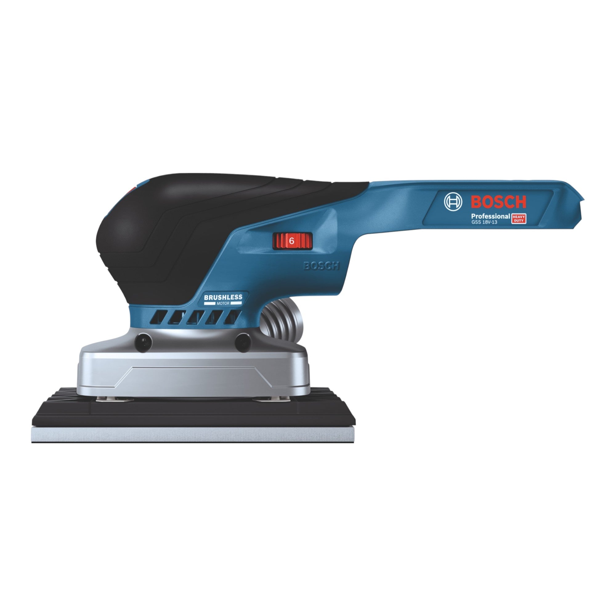 Bosch GSS 18V 13 Professional Akku Schwingschleifer 18 V 100 x 110 mm 1x Akku 5 0 Ah ohne Ladegeraet 2 - toolbrothers
