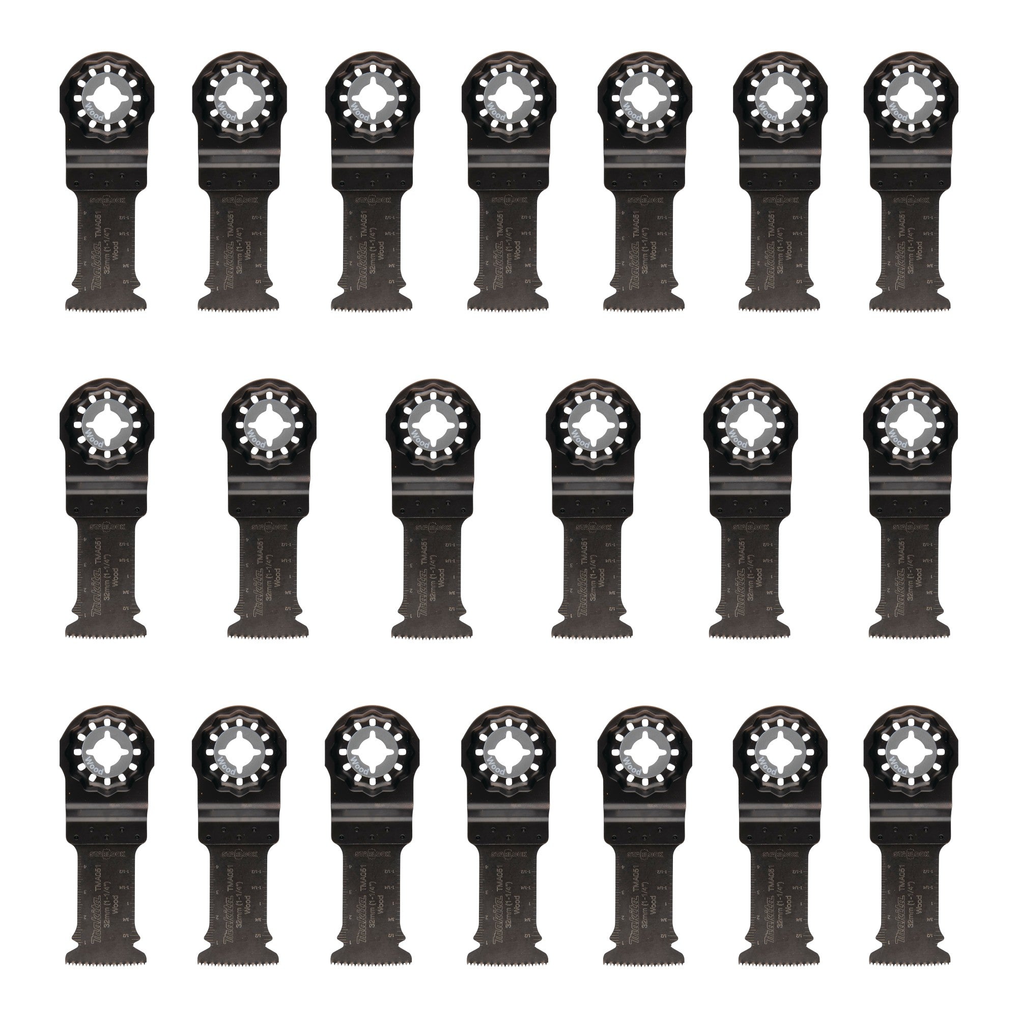 Makita TMA051 Tauchsaegeblatt Set 20 tlg Starlock OIS Plus Max B 64858 20 32 x 50 mm 0 - toolbrothers