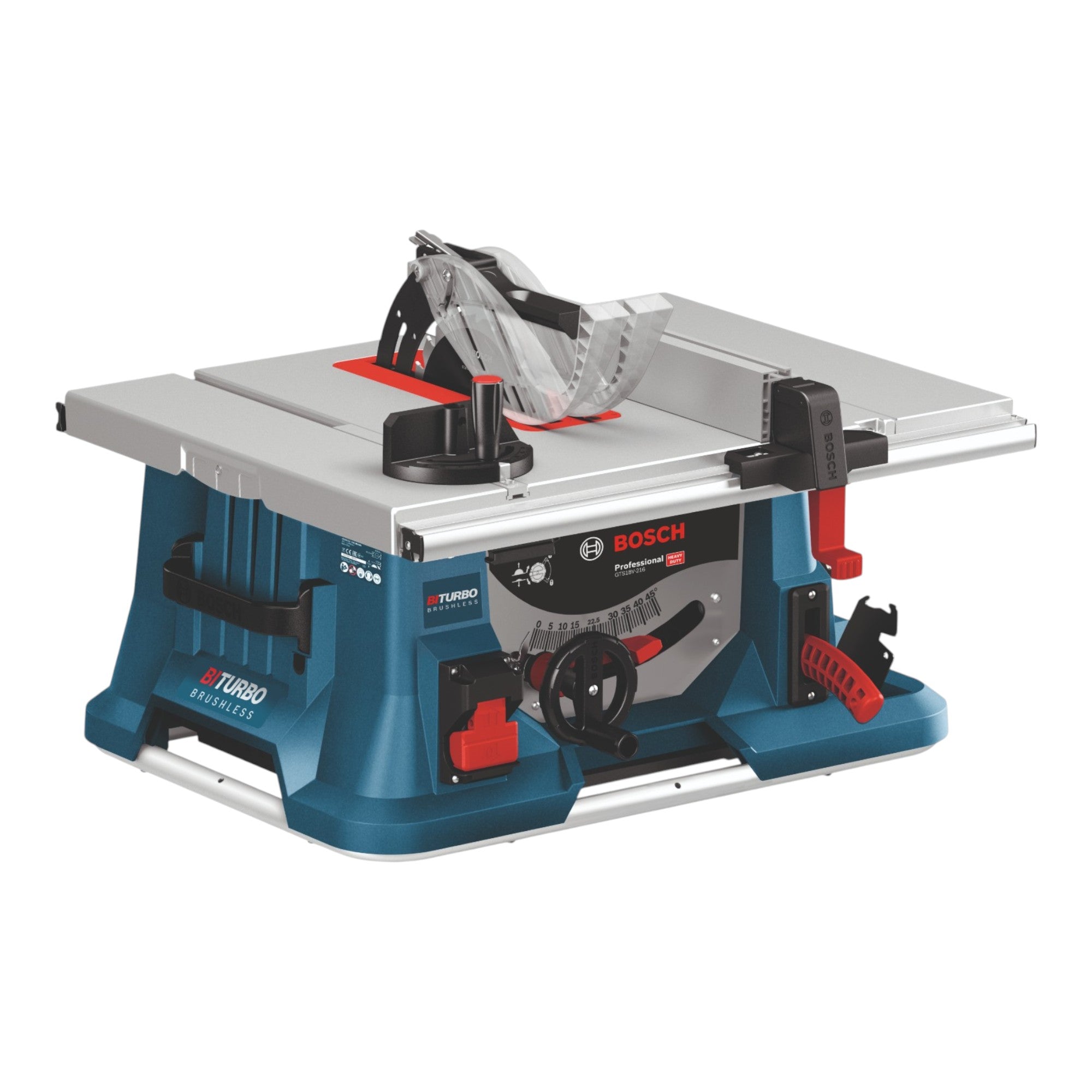 Bosch GTS 18V 216 Professional Akku Tischkreissaege 18 V 216 mm BiTURBO Untergestell 0601B44002  1 - toolbrothers