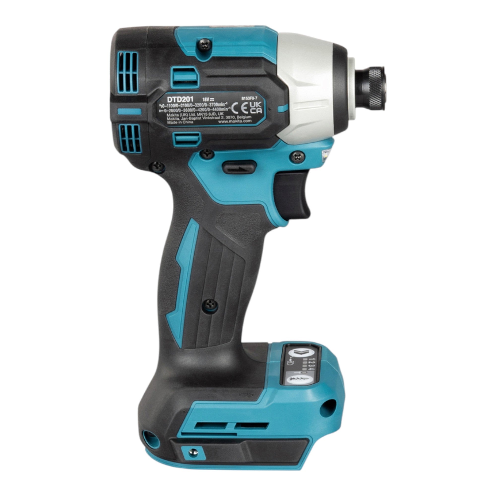 Makita DTD 201 RF1 Akku Schlagschrauber 18 V 210 Nm Brushless 1x Akku 3 0 Ah Ladegeraet 4 - toolbrothers