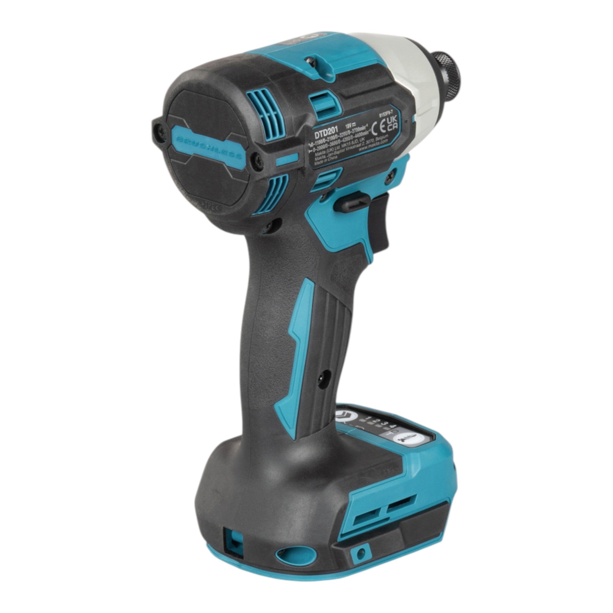 Makita DTD 201 SG1J Akku Schlagschrauber 18 V 210 Nm Brushless 1x Akku 6 0 Ah Ladegeraet Makpac 4 - toolbrothers