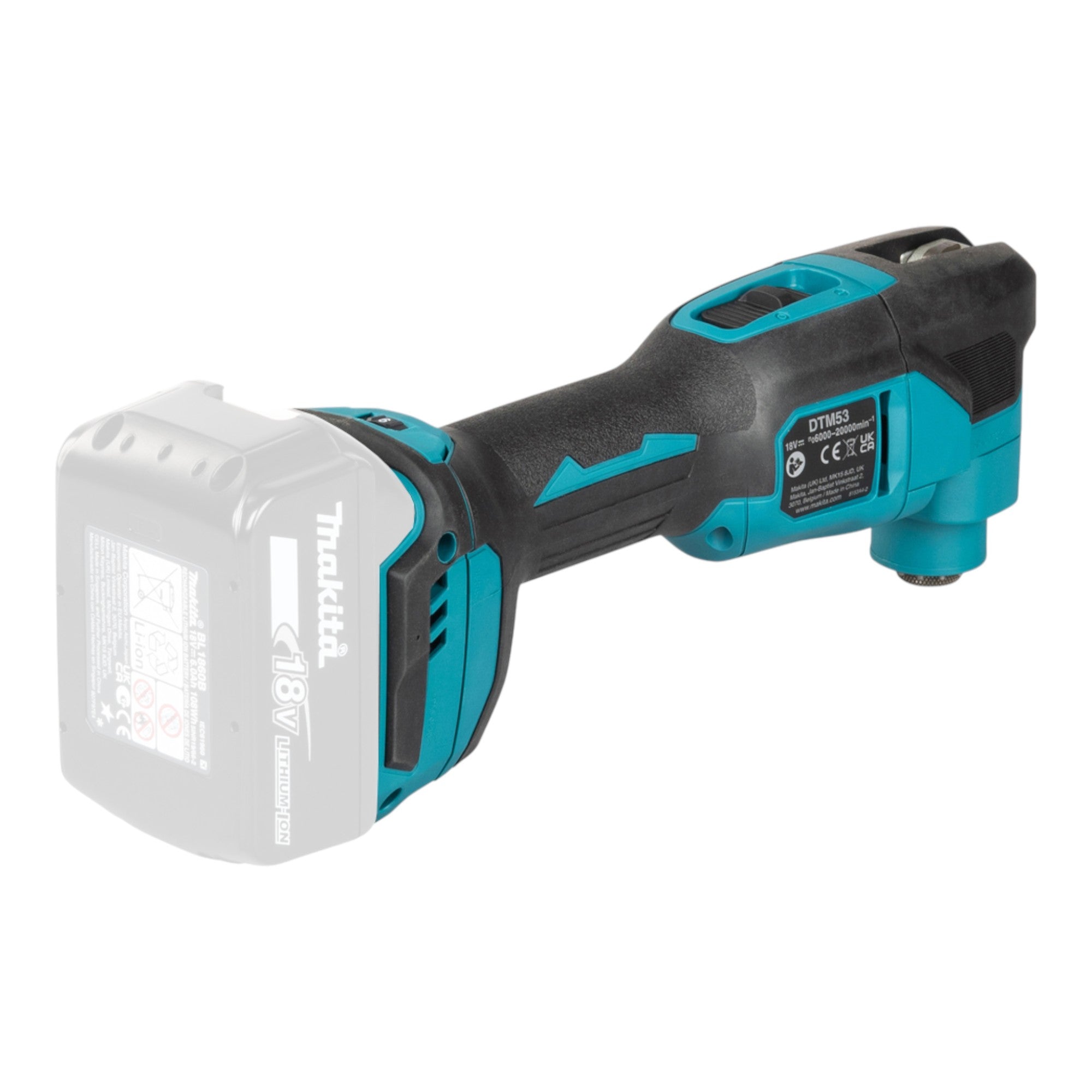 Makita DTM 53 RT1 Akku Multifunktionswerkzeug 18 V OIS Starlock Brushless 1x Akku 5 0 Ah Ladegeraet 3 - toolbrothers