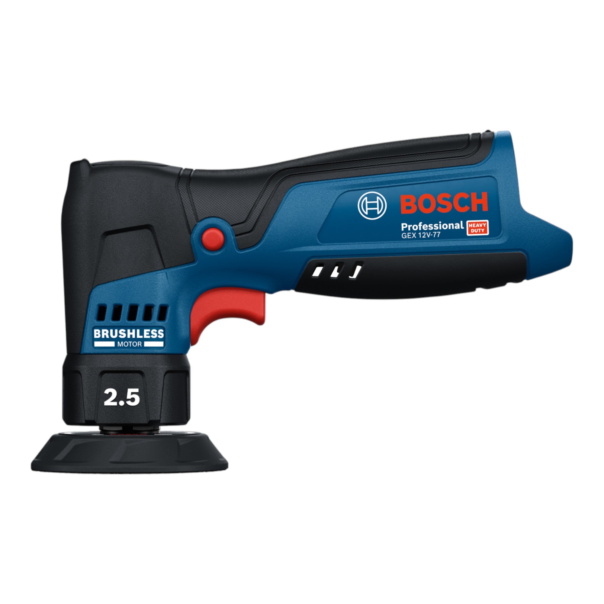 Bosch GEX 12V 77 Akku Exzenterschleifer 12 V 77 mm Brushless 1x Akku 6 0 Ah Ladegeraet 1 - toolbrothers