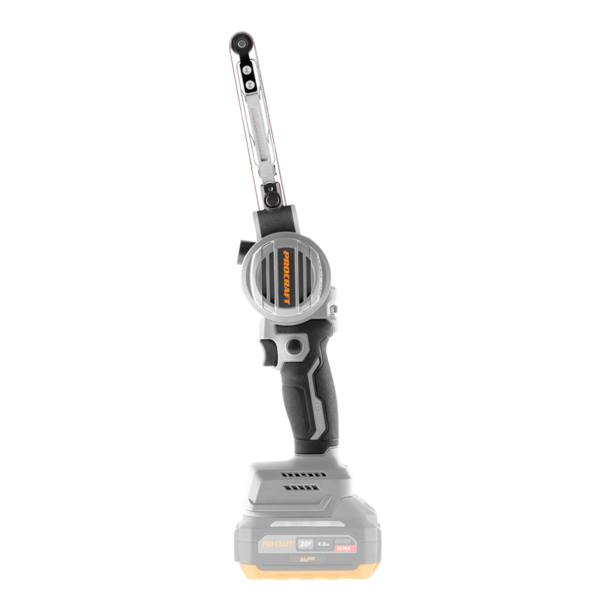 ProCraft Industrial PFA20A BB Akku Bandfeile 20 V 13 x 457 mm Brushless 2x Akku 2 0 Ah Ladegeraet 2 - toolbrothers