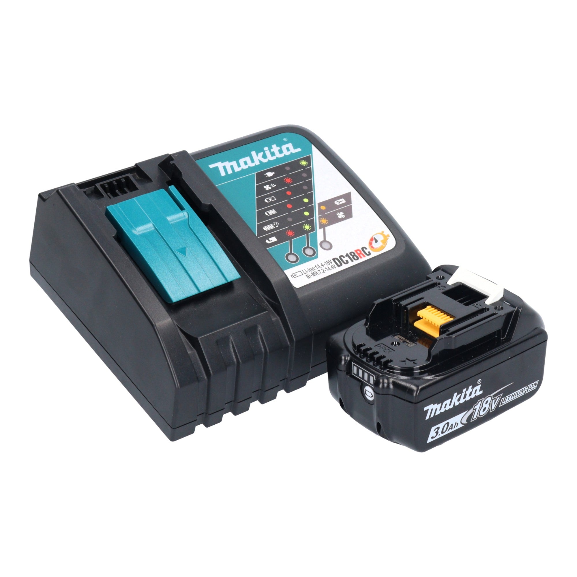 Makita DDF 484 RF1E Akku Bohrschrauber 18 V 54 Nm Brushless 1x Akku 3 0 Ah Ladegeraet Koffer 4 - toolbrothers