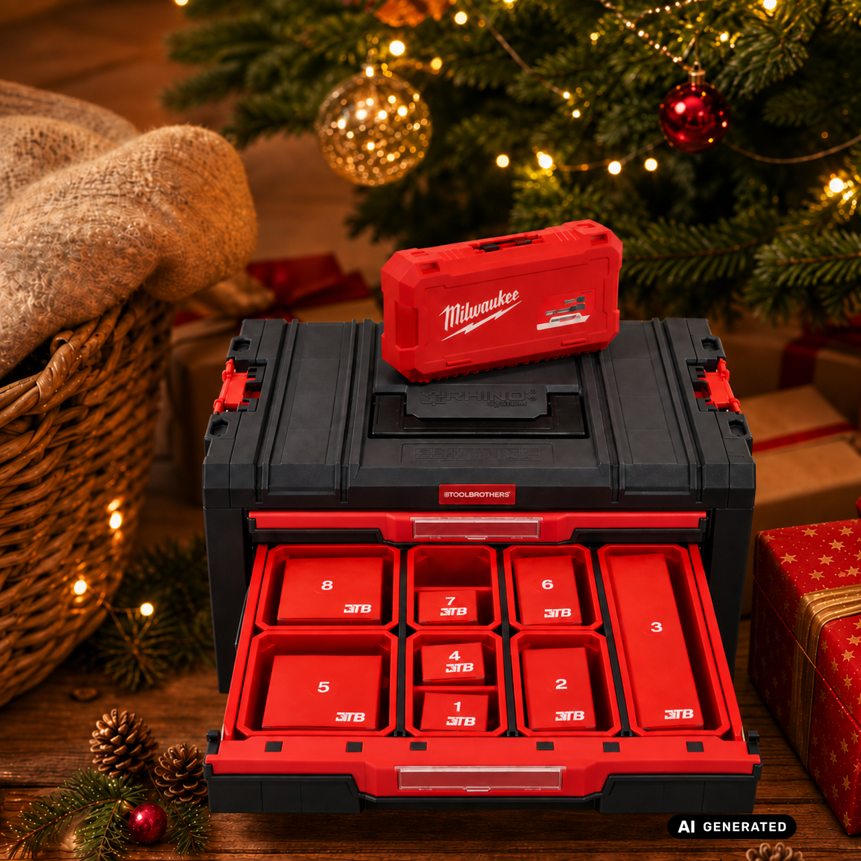 Toolbrothers RHINO Adventskalender 2026 LIMITED BLACK MILWAUKEE EDITION 1 - toolbrothers