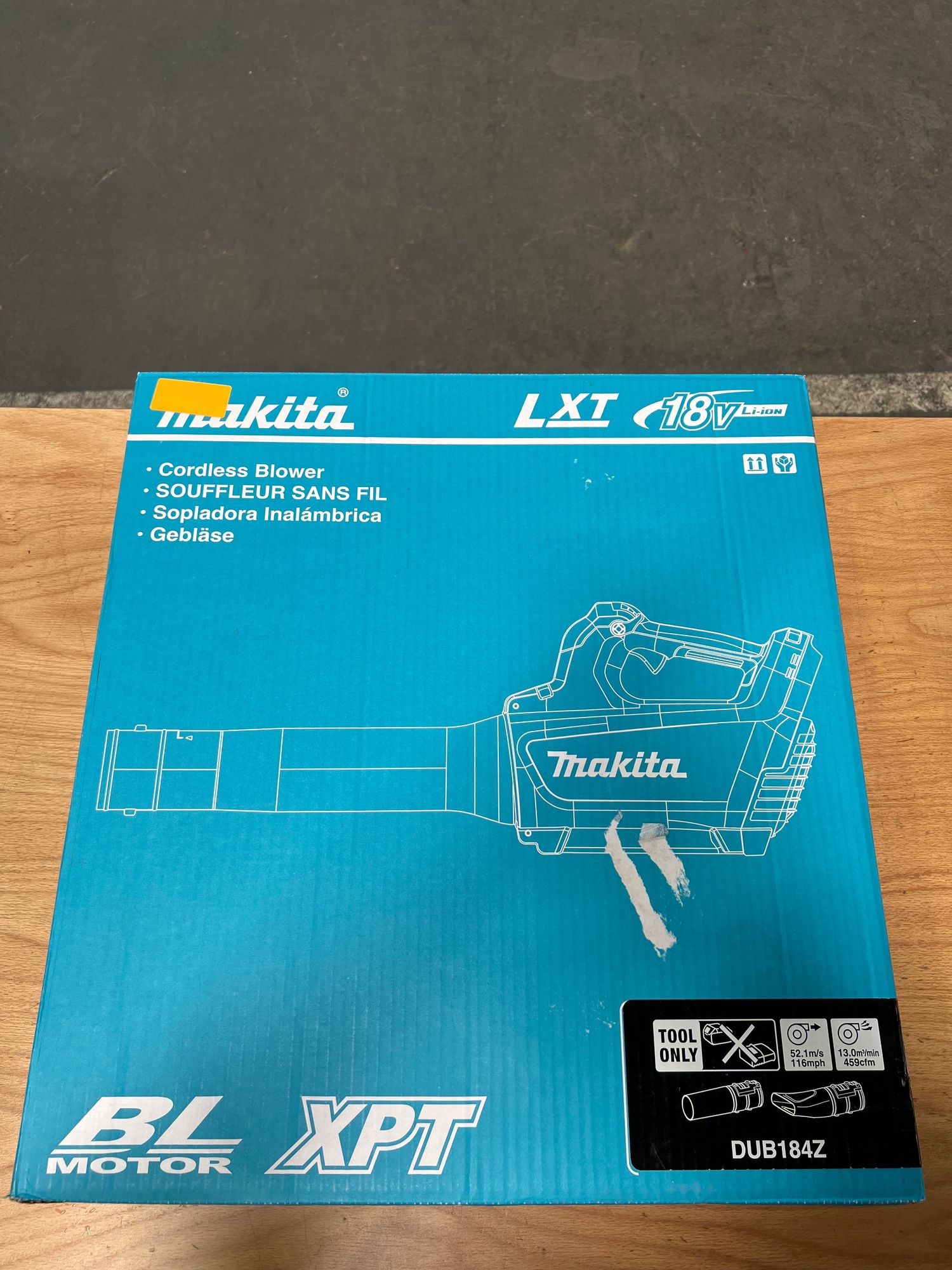 Makita DUB 184 Z Akku Geblaese 18 V Brushless Solo ohne Akku ohne Ladegeraet Reparaturgeraet 0 - toolbrothers